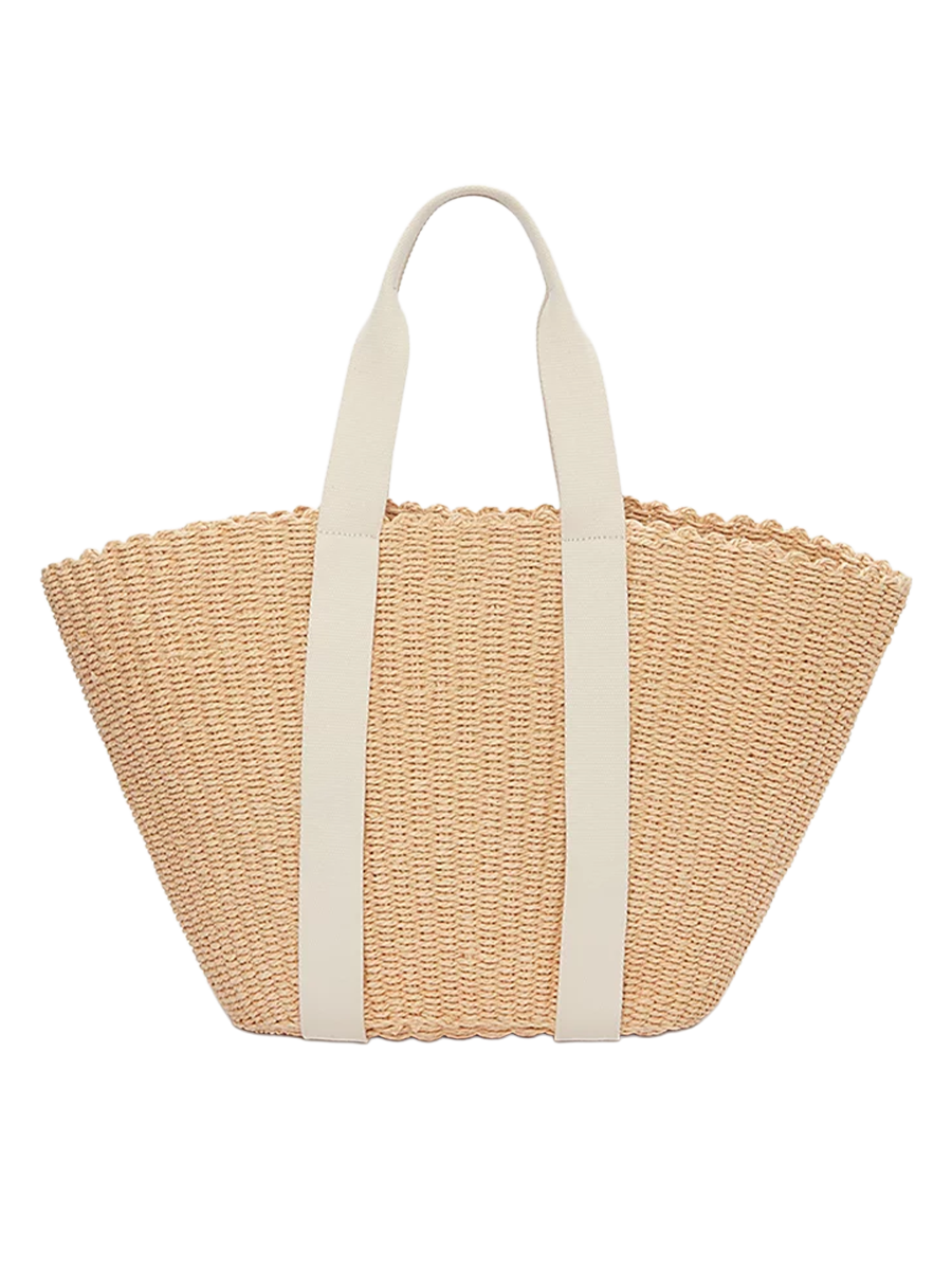 Straw Basket Tote