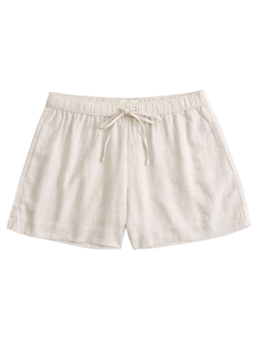 Linen Blend Shorts