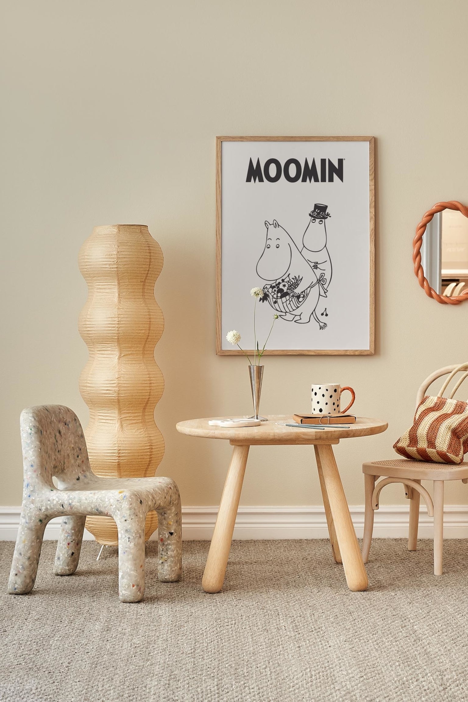 nursery decor - H&M artwork