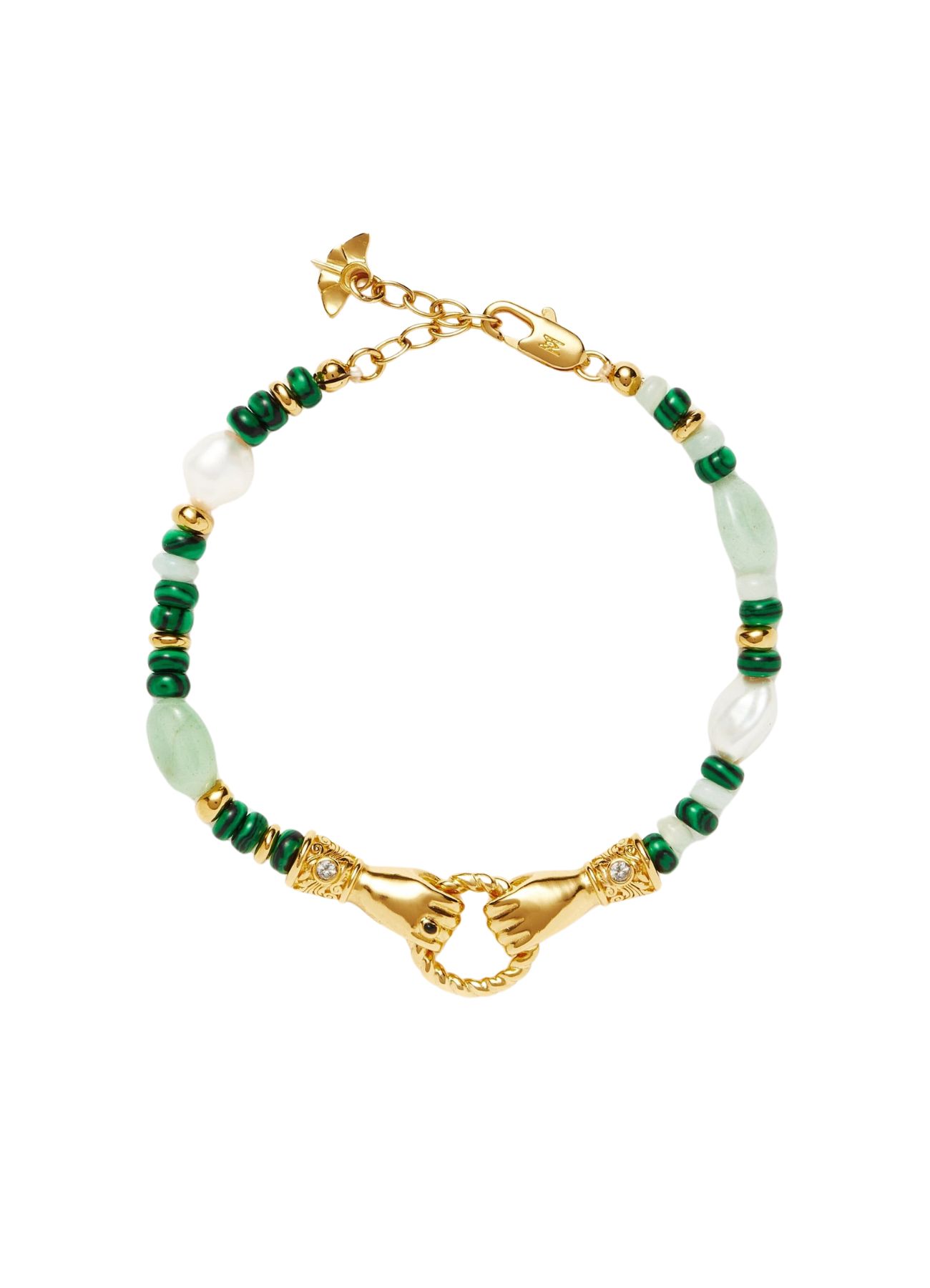 Beaded Gemstone Bracelet
