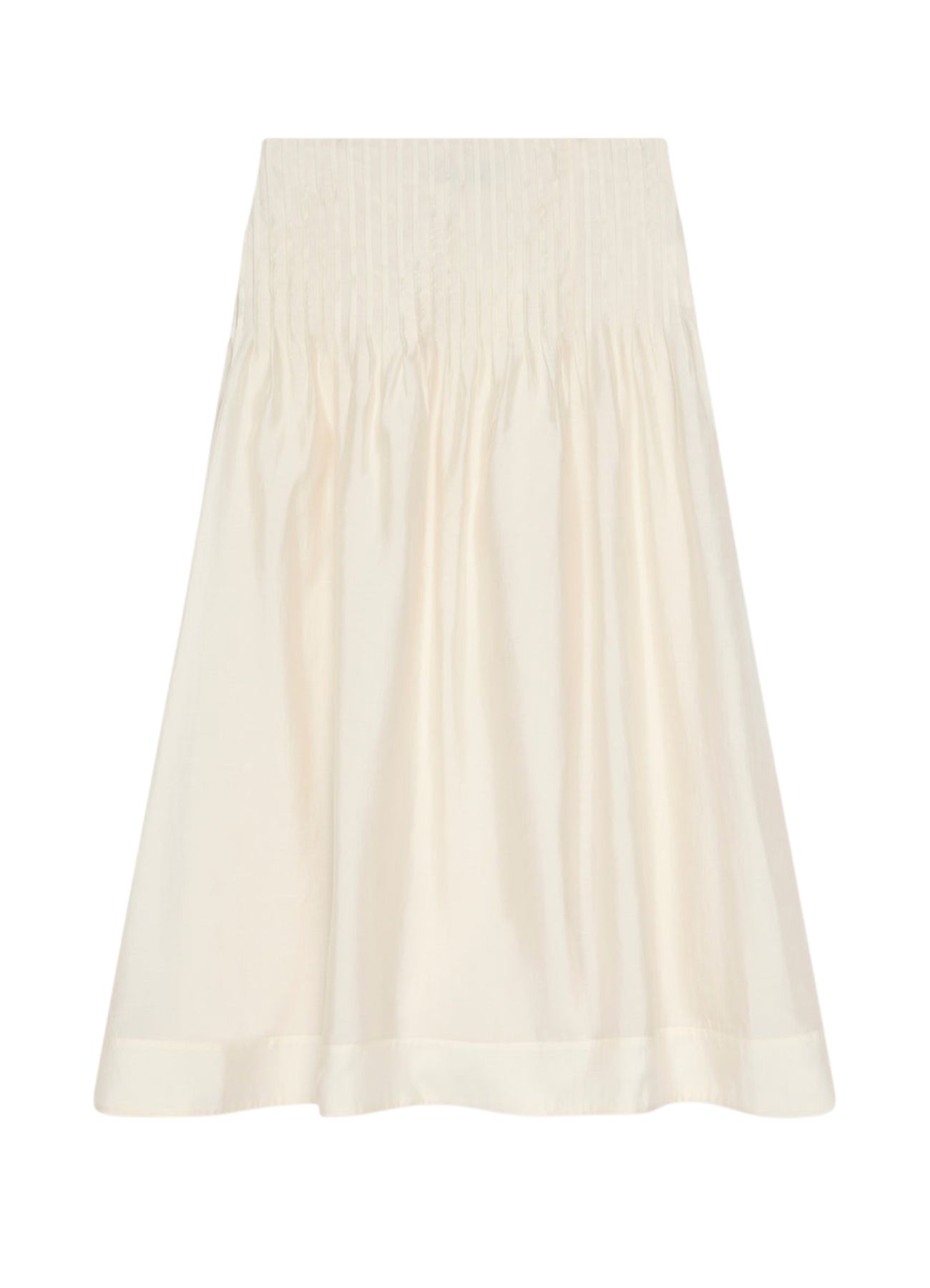 Pintuck Maxi Skirt