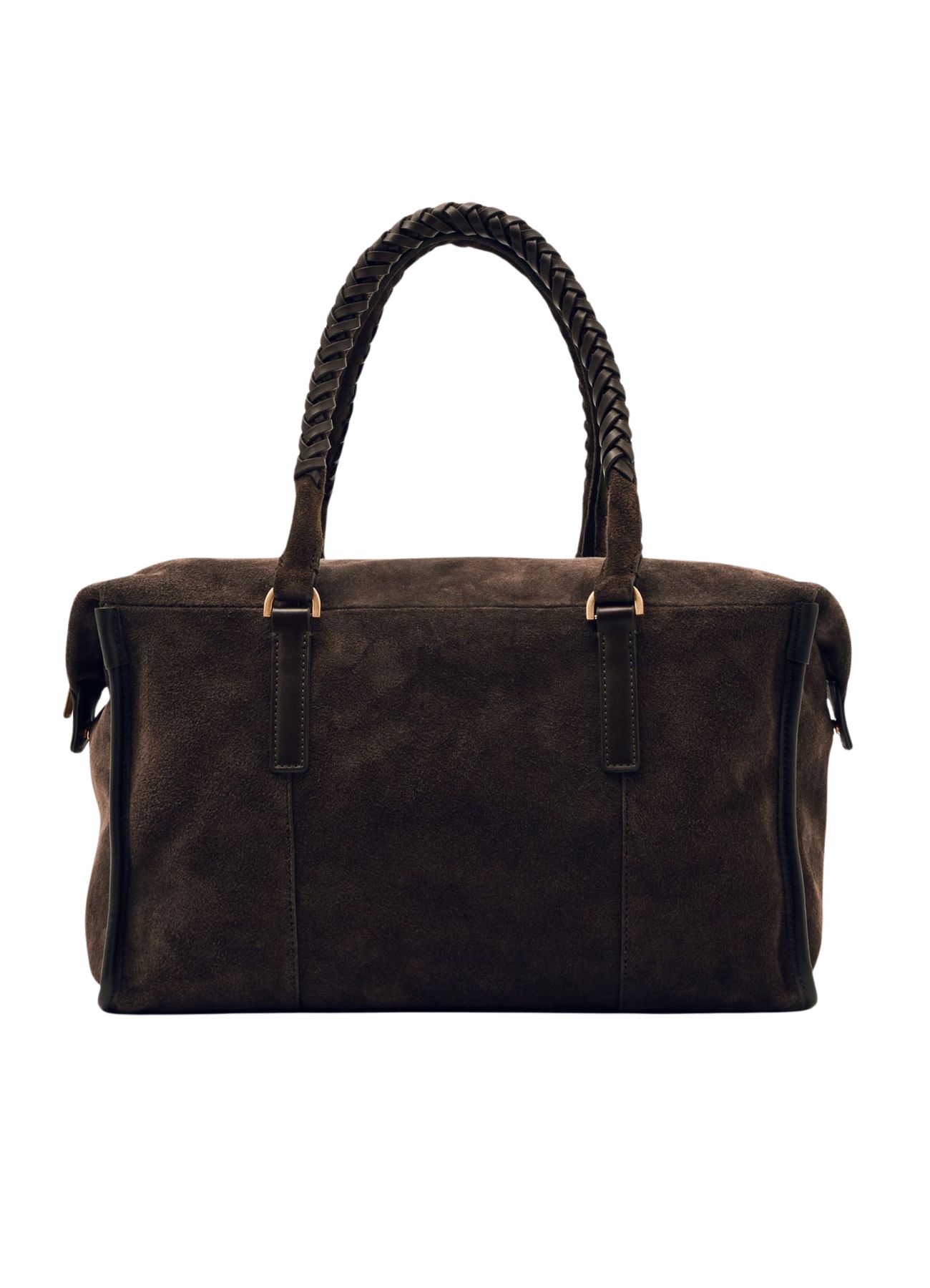 Edie Suede Bowling Bag