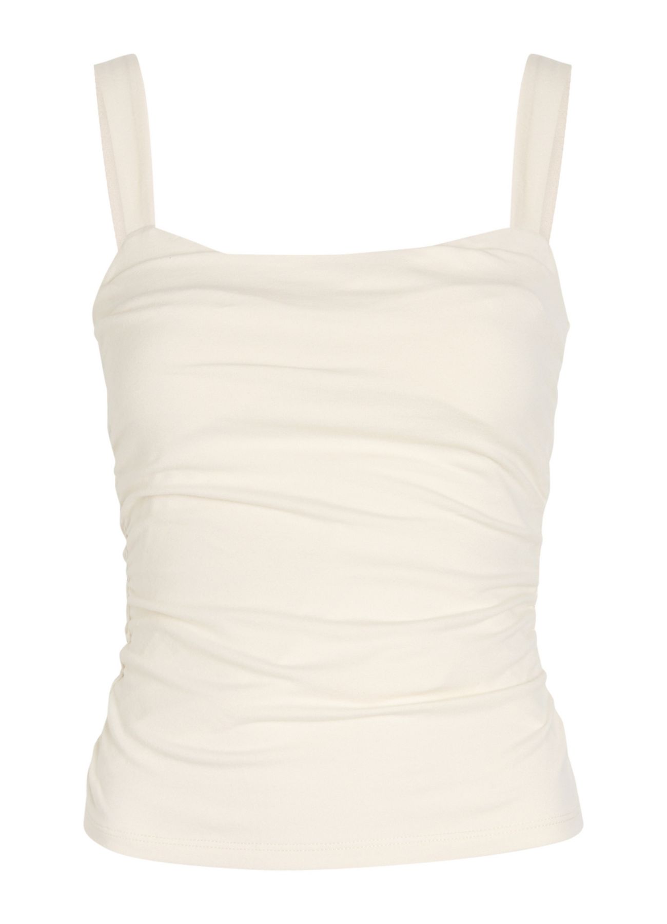 Trish Ruched Cotton Top