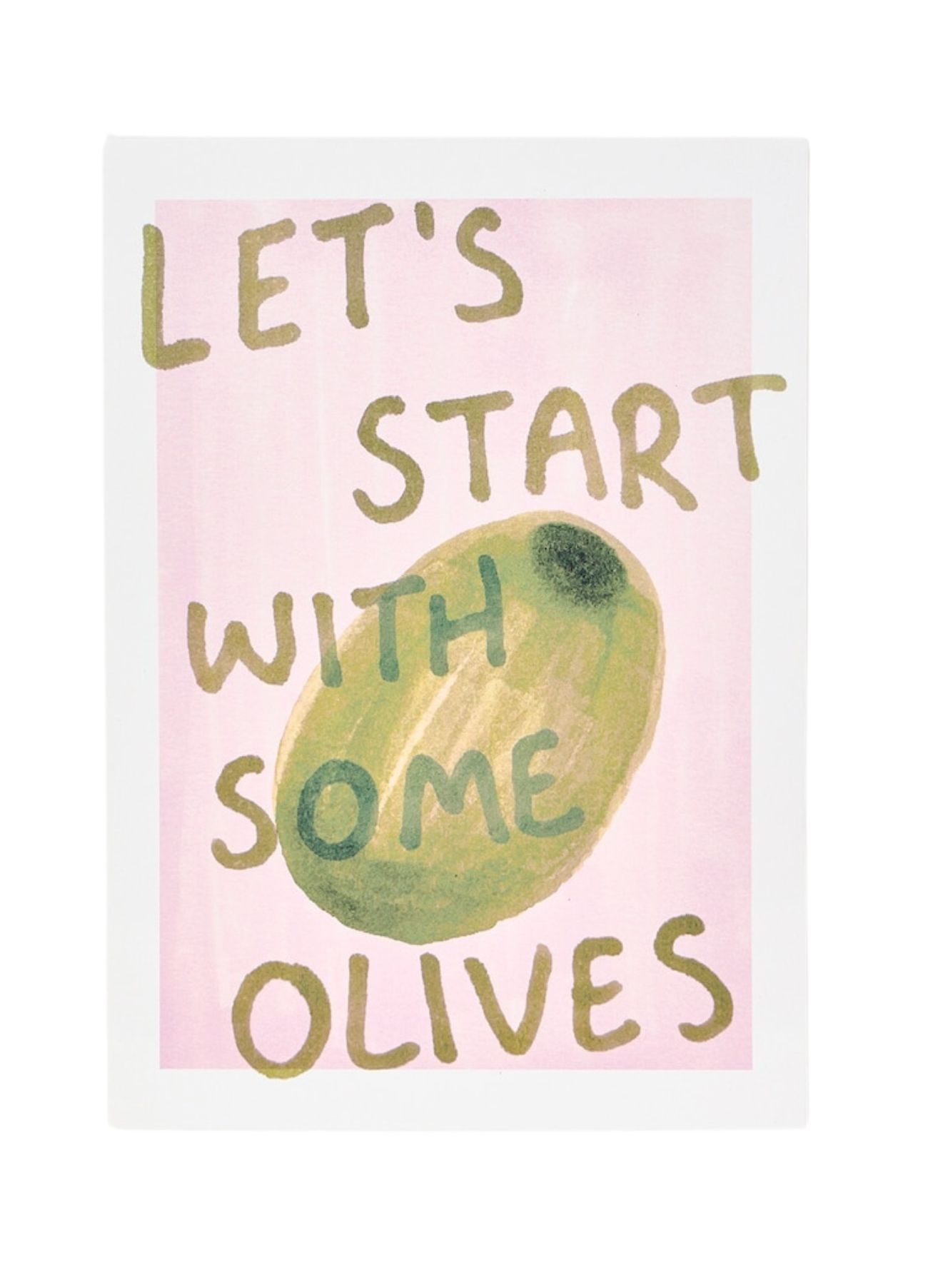 Olives Wall Art Print