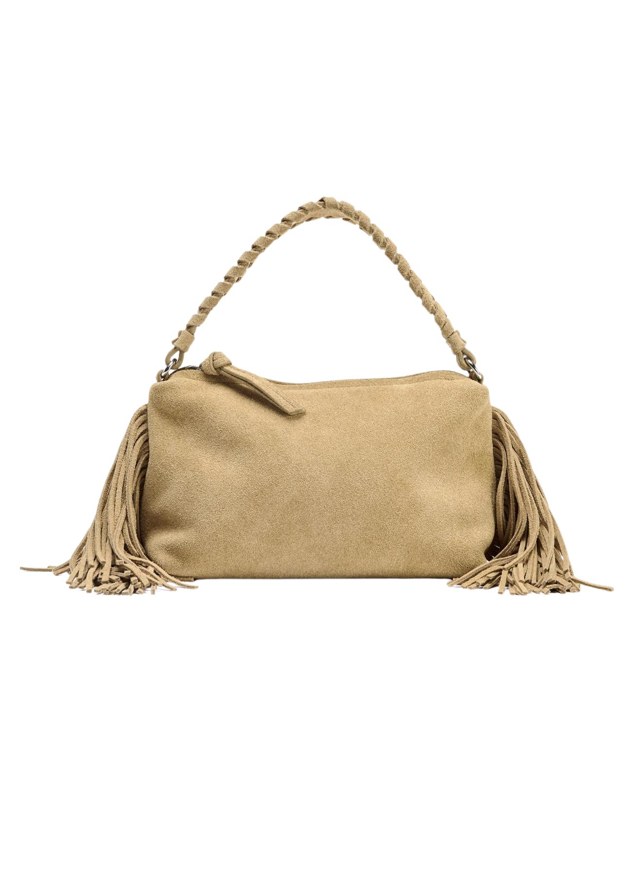 Mini Split Suede Bag