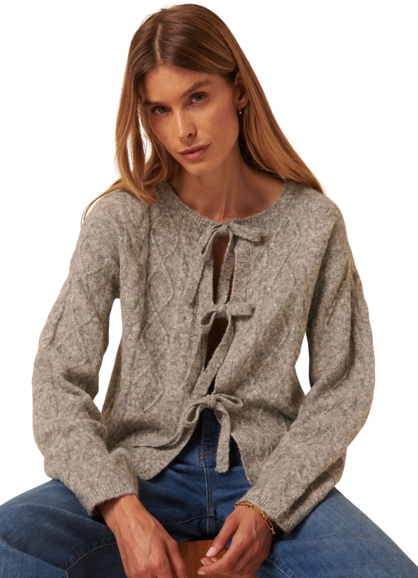 Tie Front Cardigan