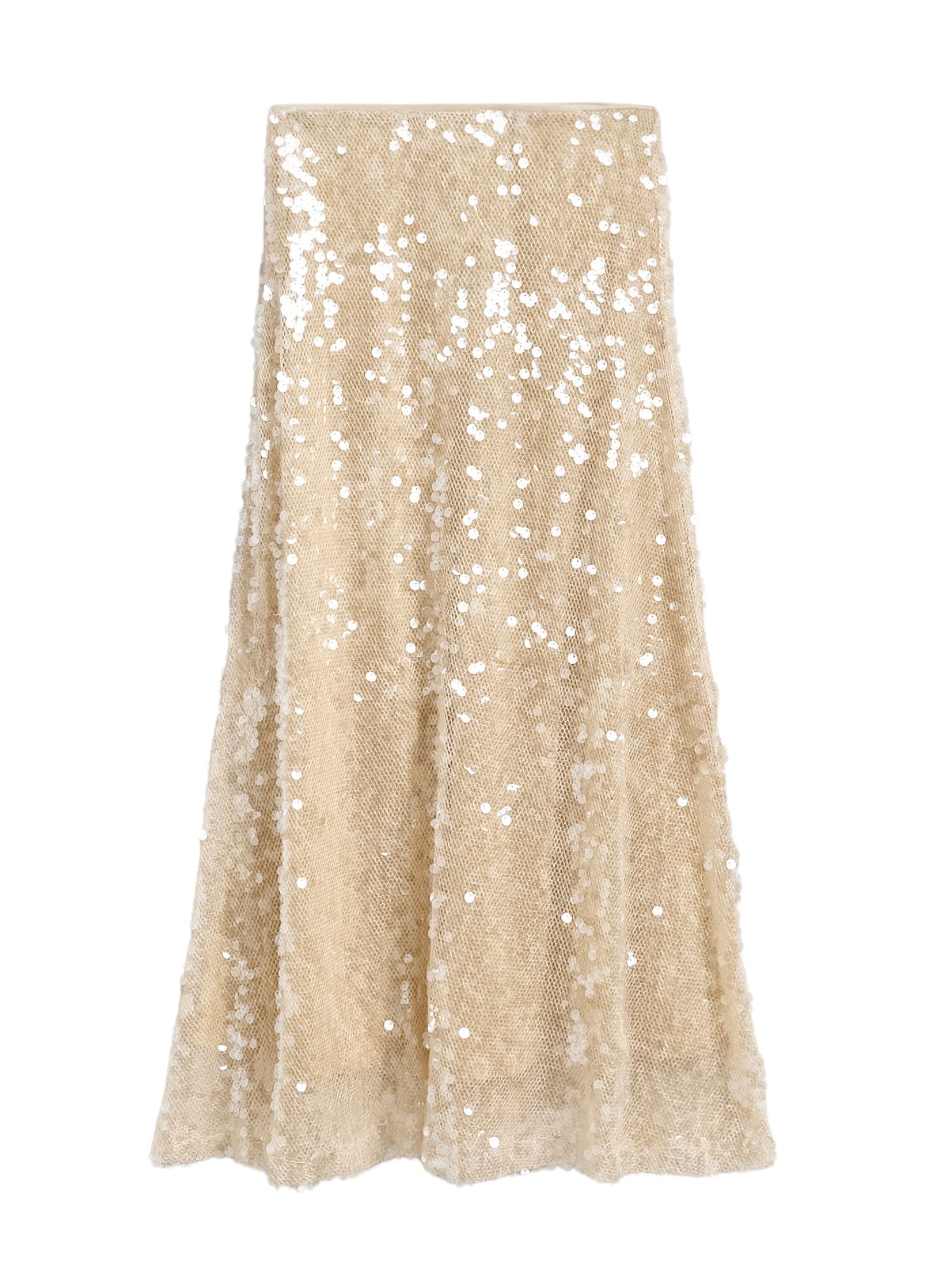 Sequin Midi Skirt
