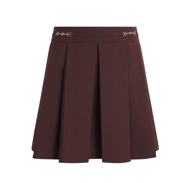 Pleated Mini Skirt