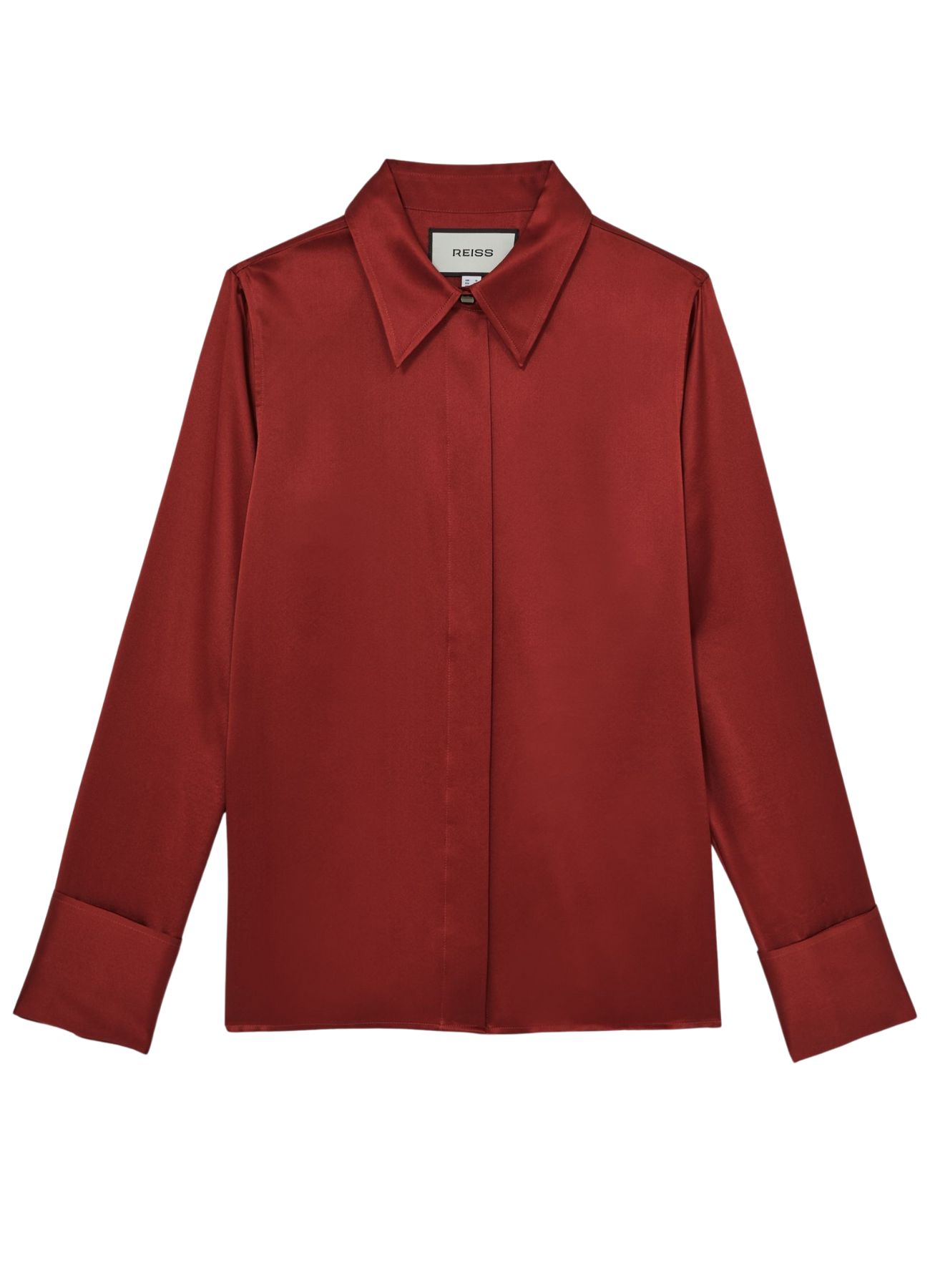 Ameira Silk Satin Shirt