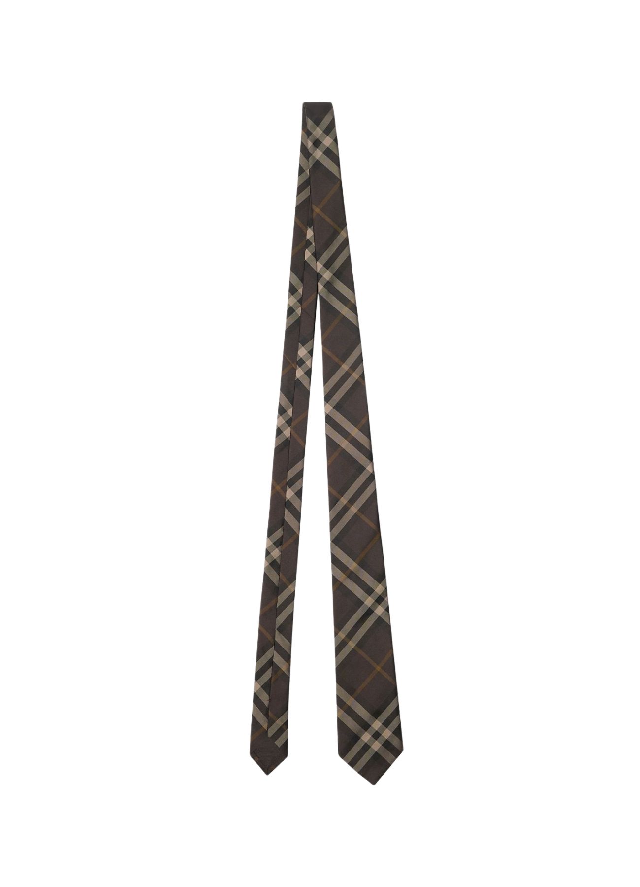 Check Silk Tie