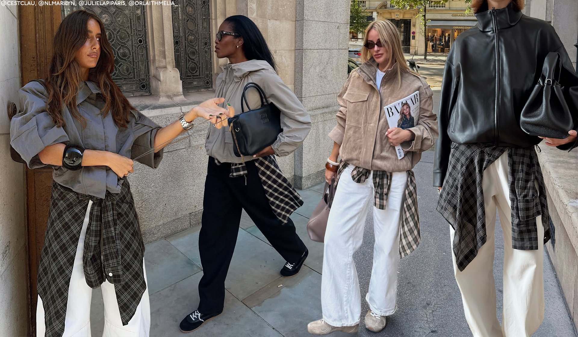 Plaid Shirts Are The Quick & Chic Hack Taking Over Fashion Feeds