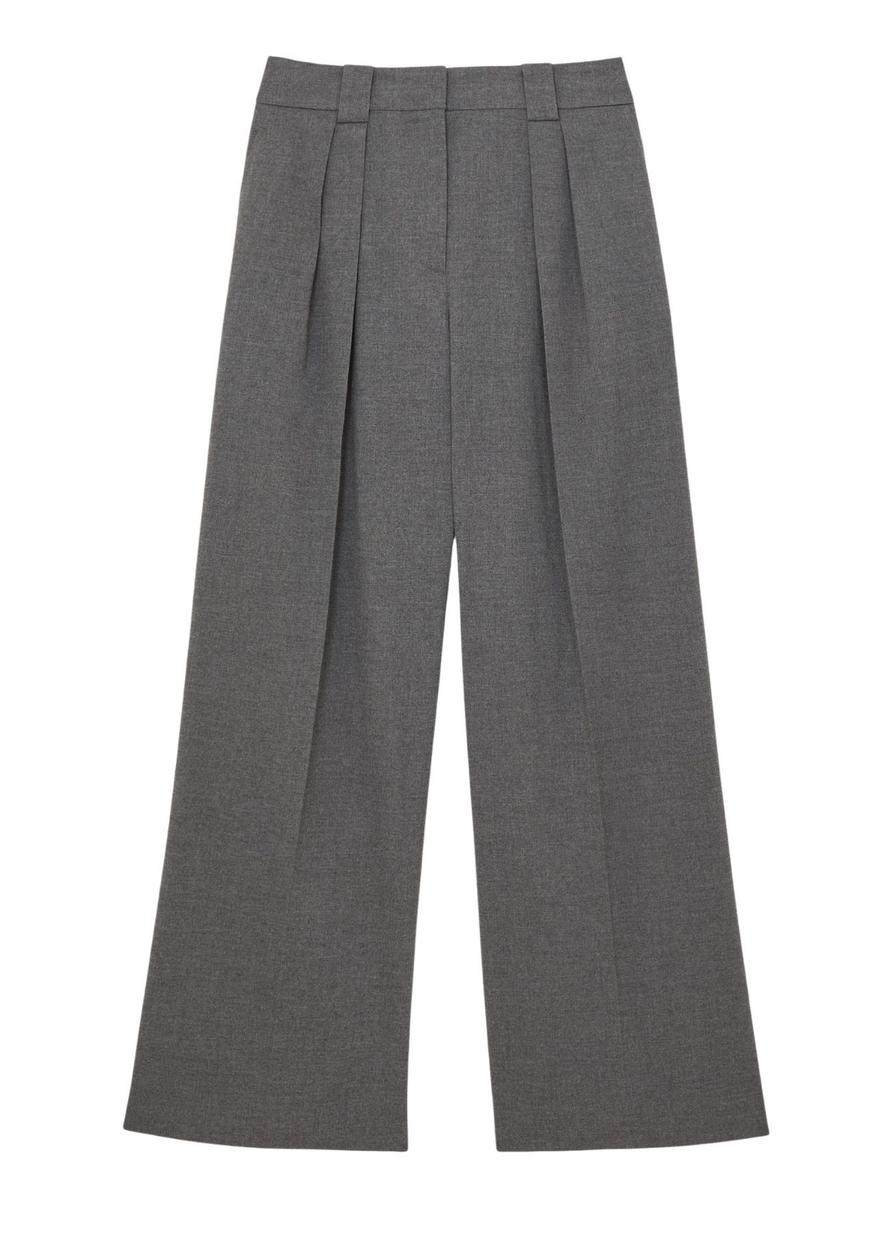Petite Wide-Leg Trousers