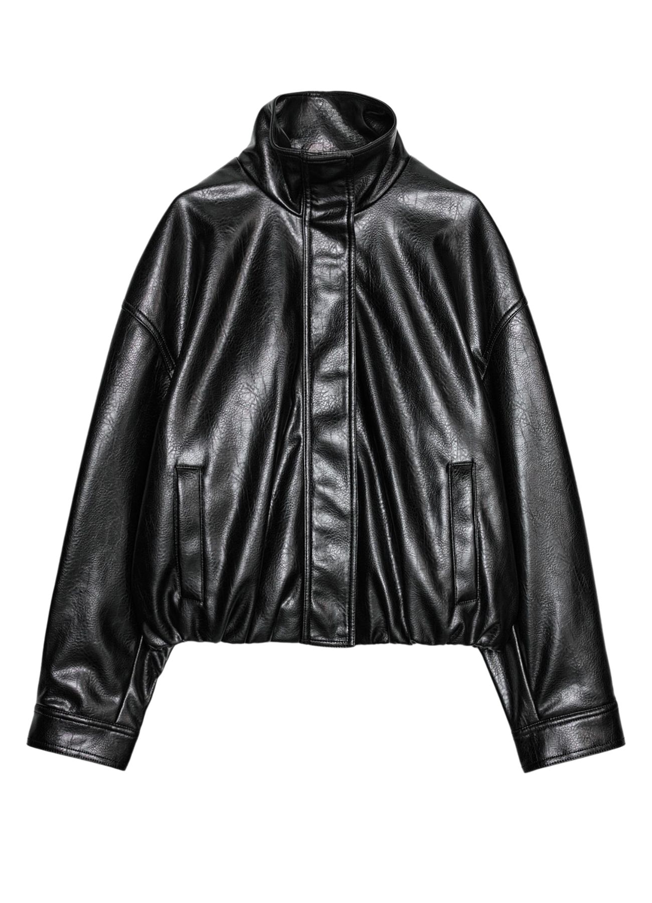 Faux Leather Jacket