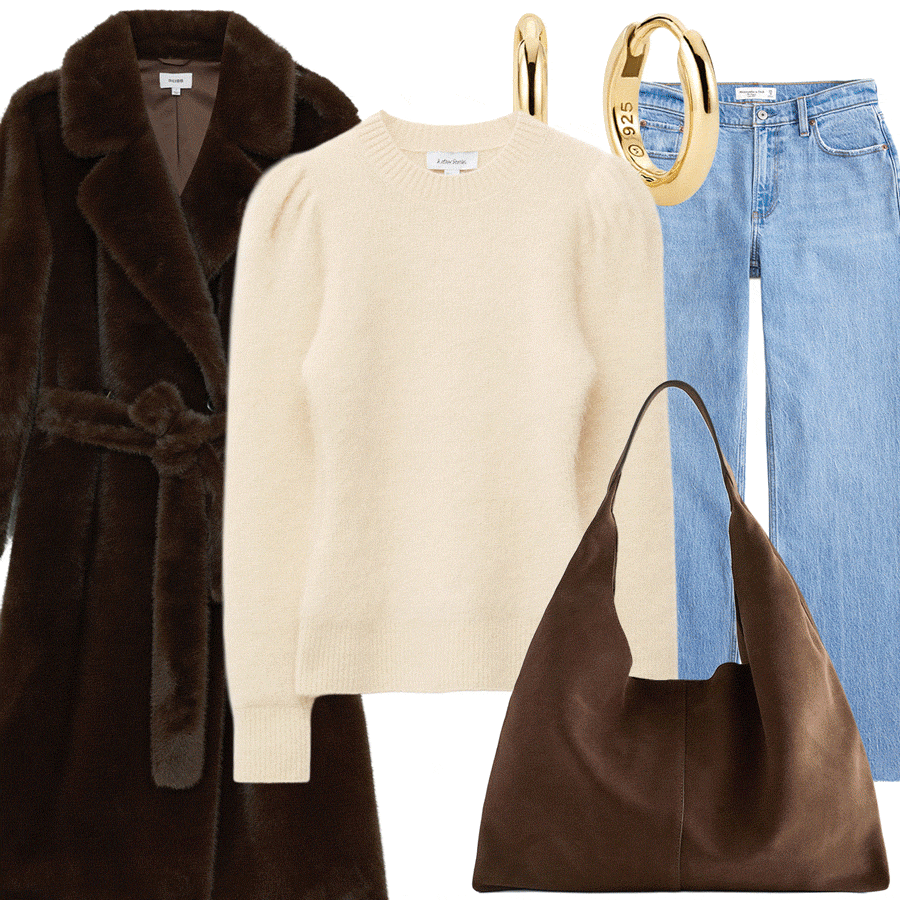 4 Chic Ways To Style Your Cream Knit, According To Our Fashion Editor