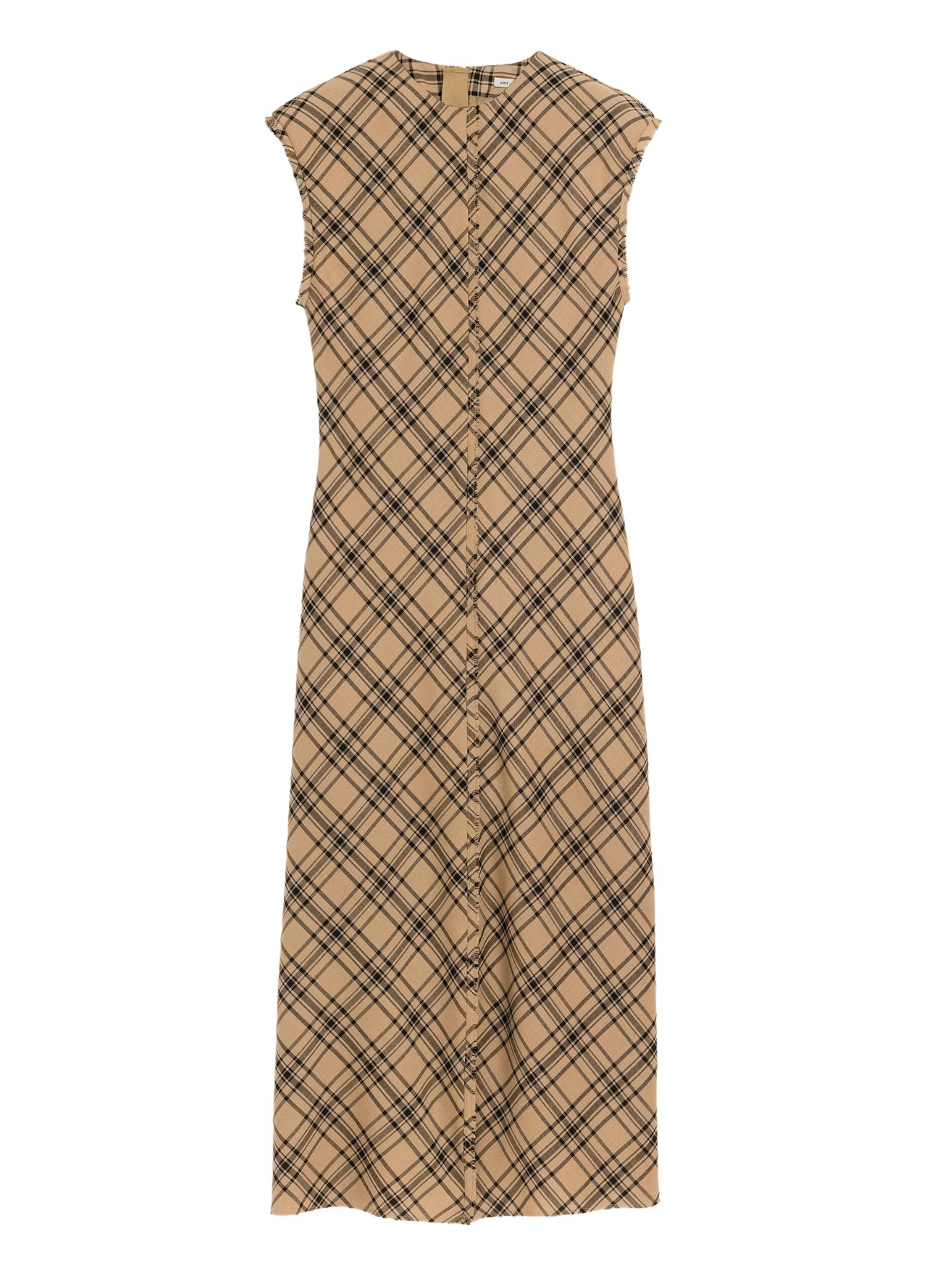 Wool Checked Dress