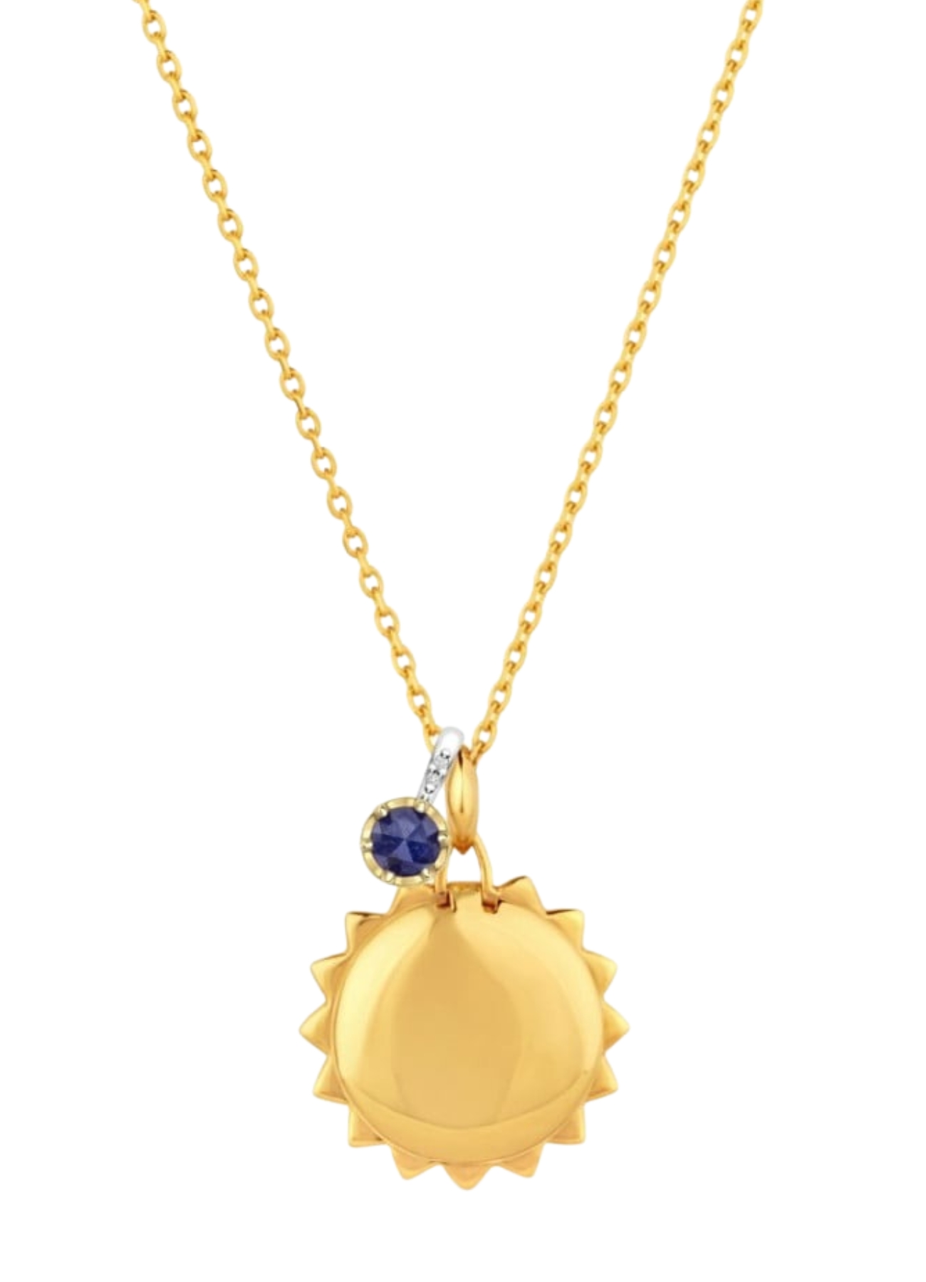 Locket & Birthstone Pendant
