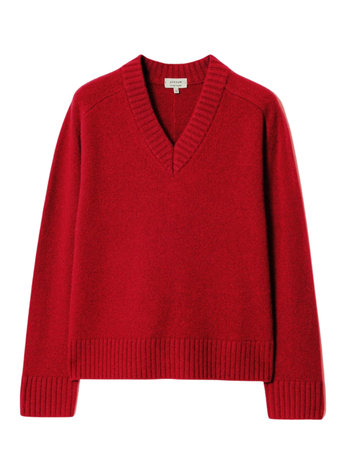Cashmere Blend V Neck