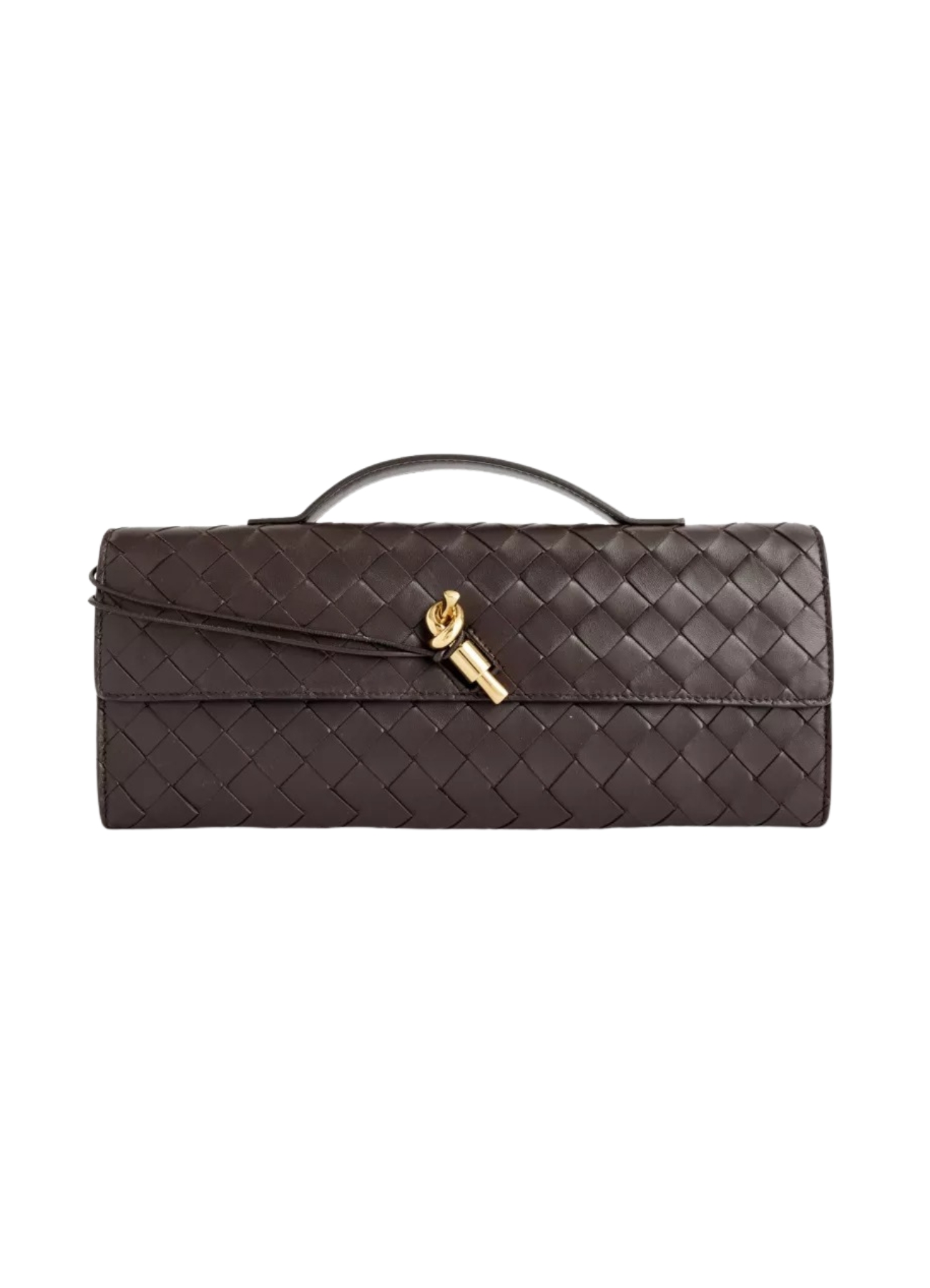 Andiamo Leather Clutch