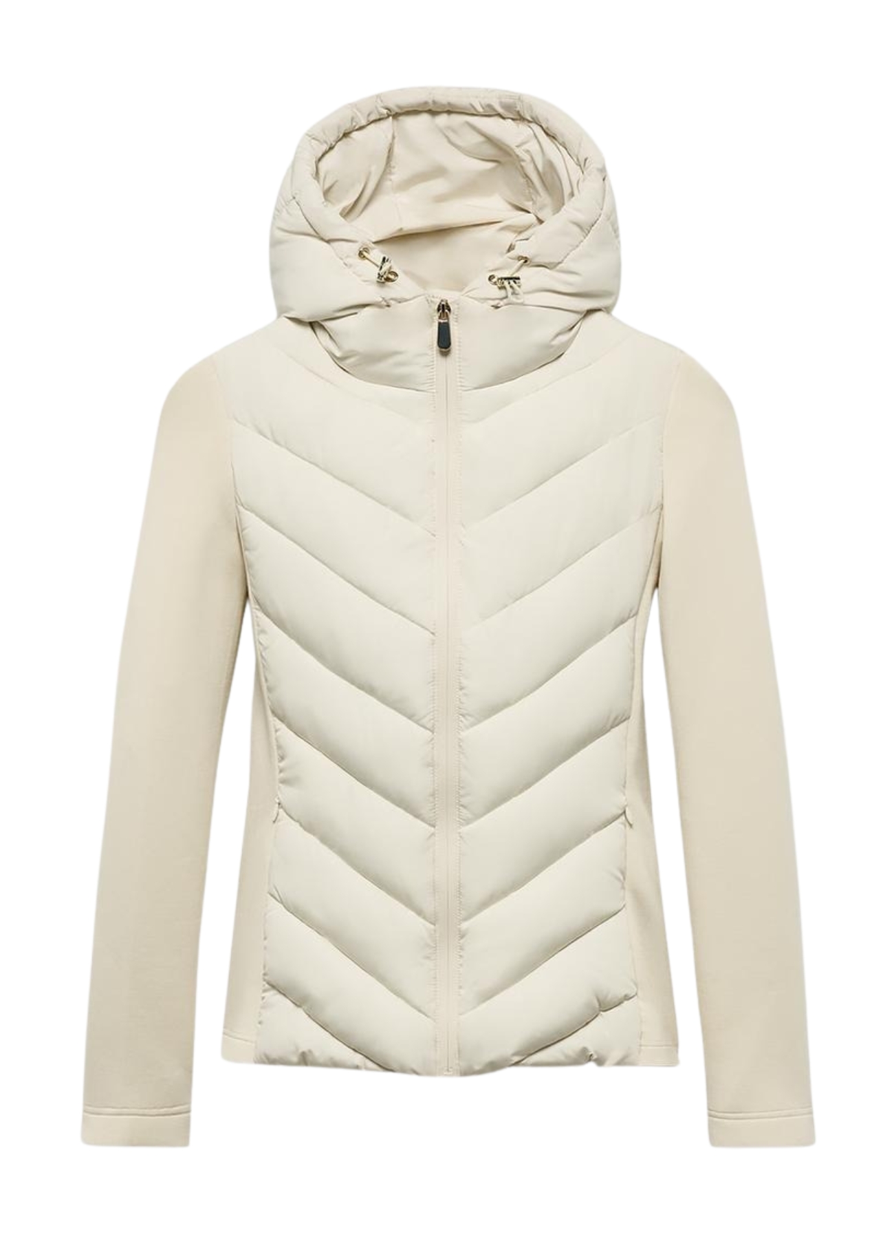 Contrast Puffer Jacket