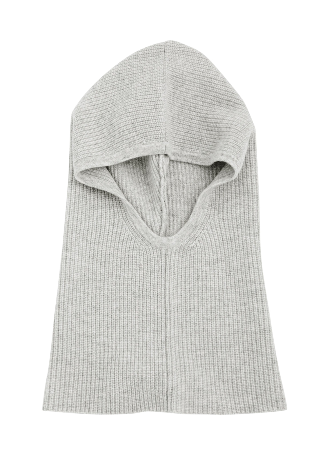Ribbed Cashmere Hood