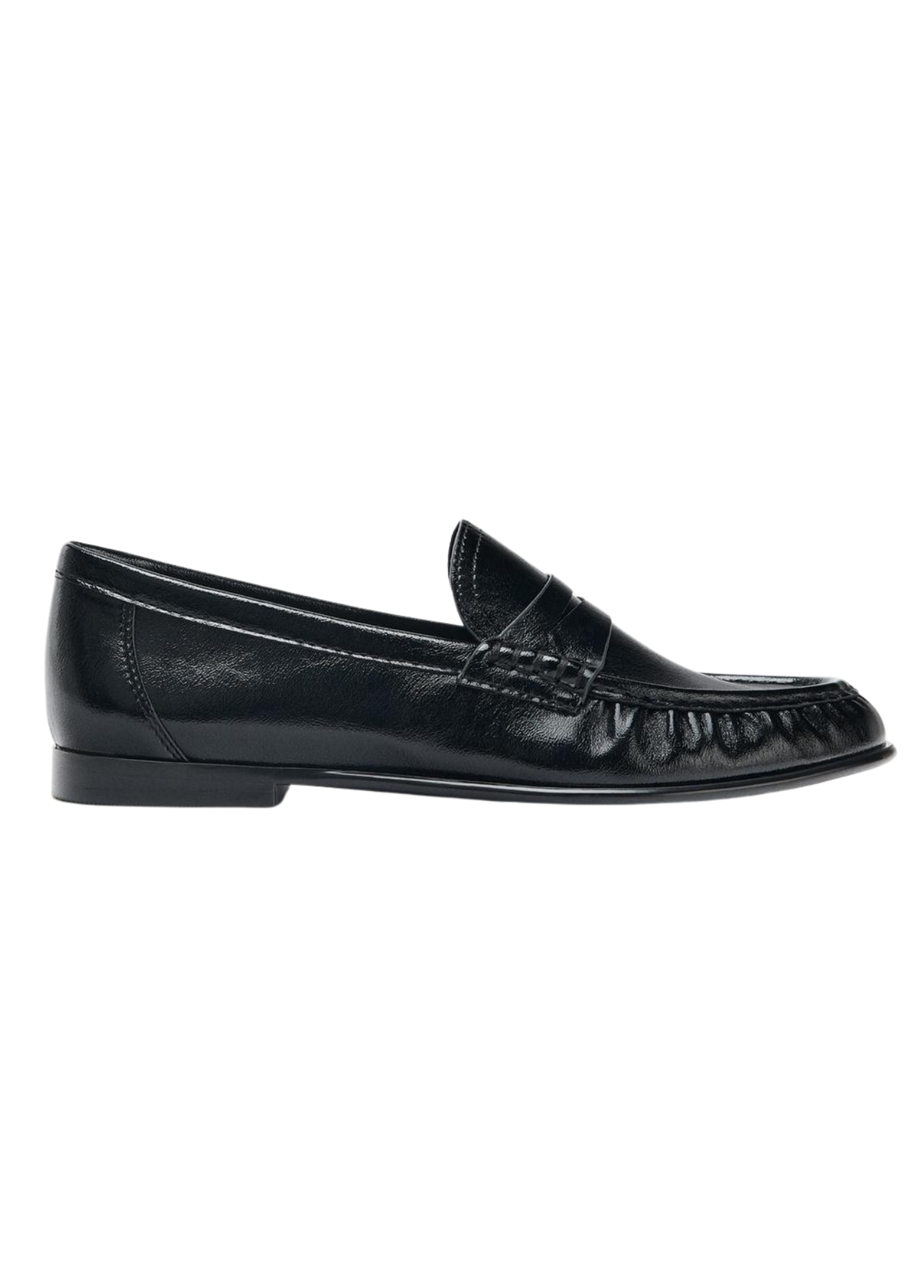 Soft Gathered Loafers