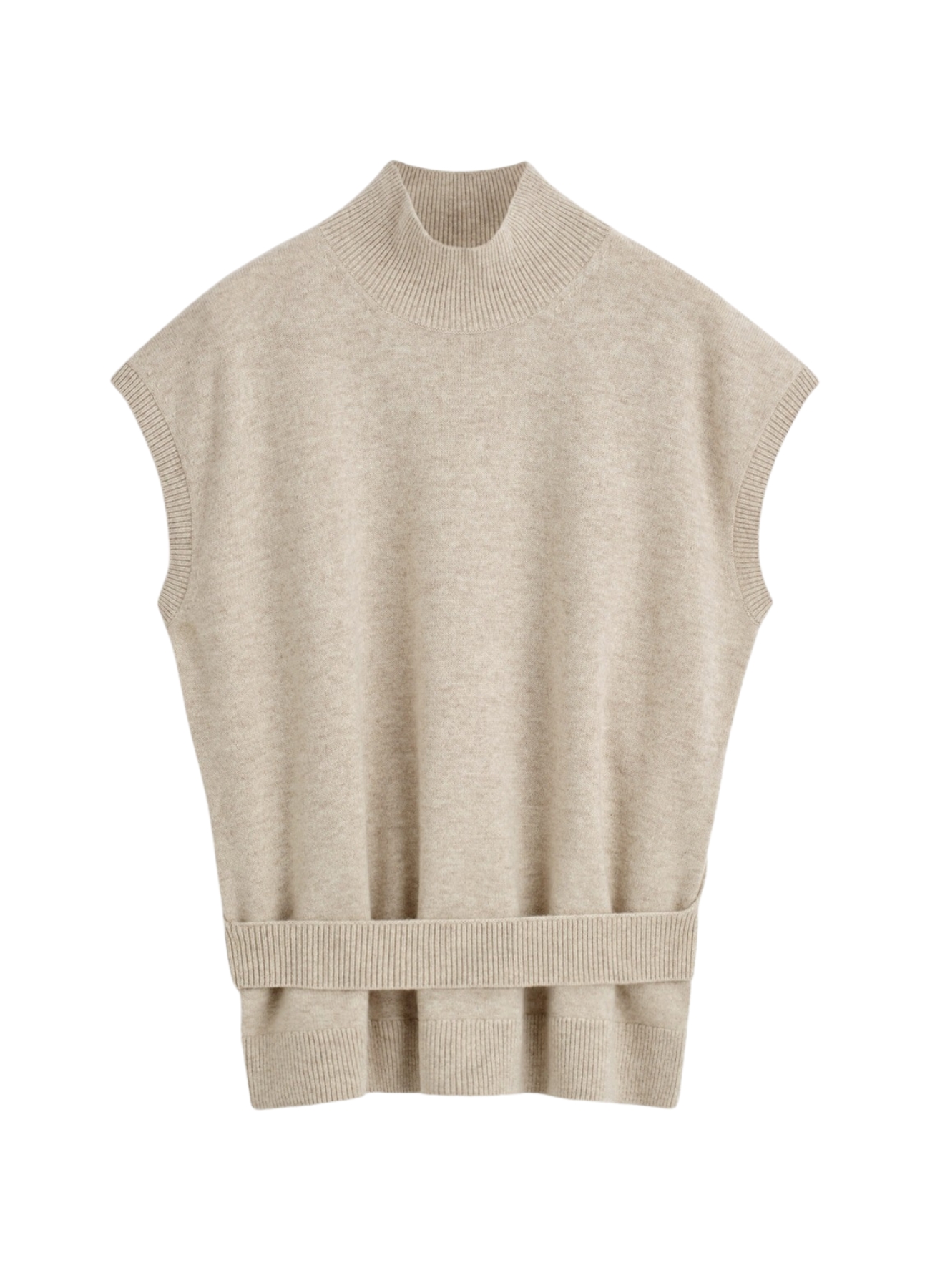 Belt Wool Vest
