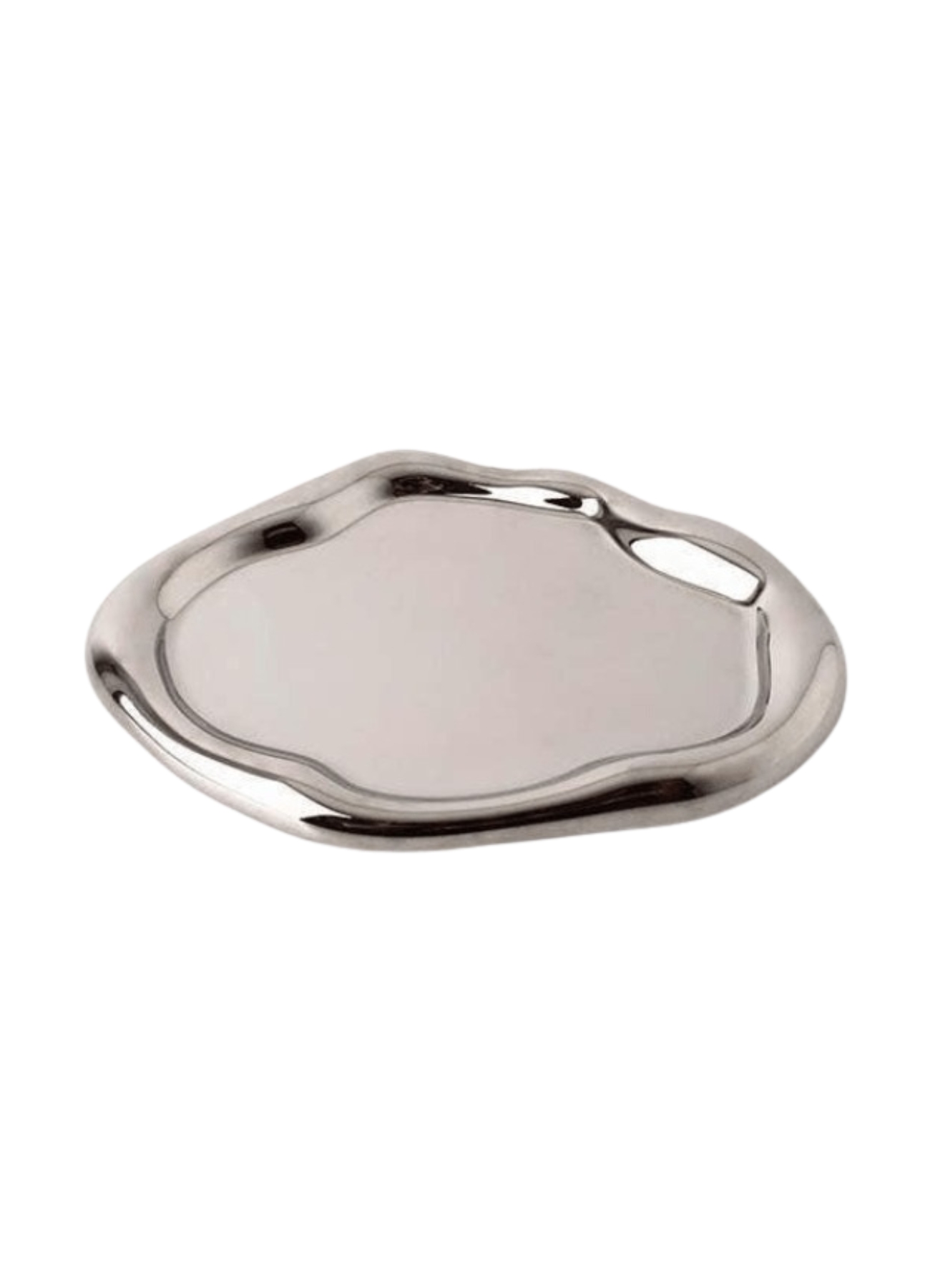Chrome Trinket Dish