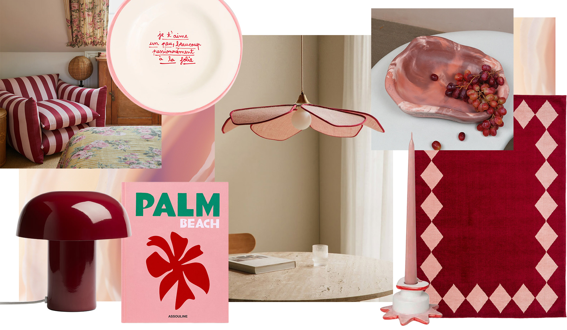 Red & Pink Interiors Shouldn’t Work But They Totally Do