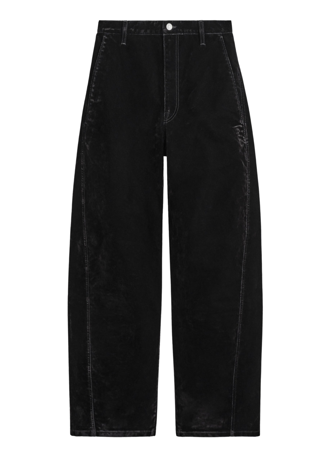 Barrel-Leg Trousers