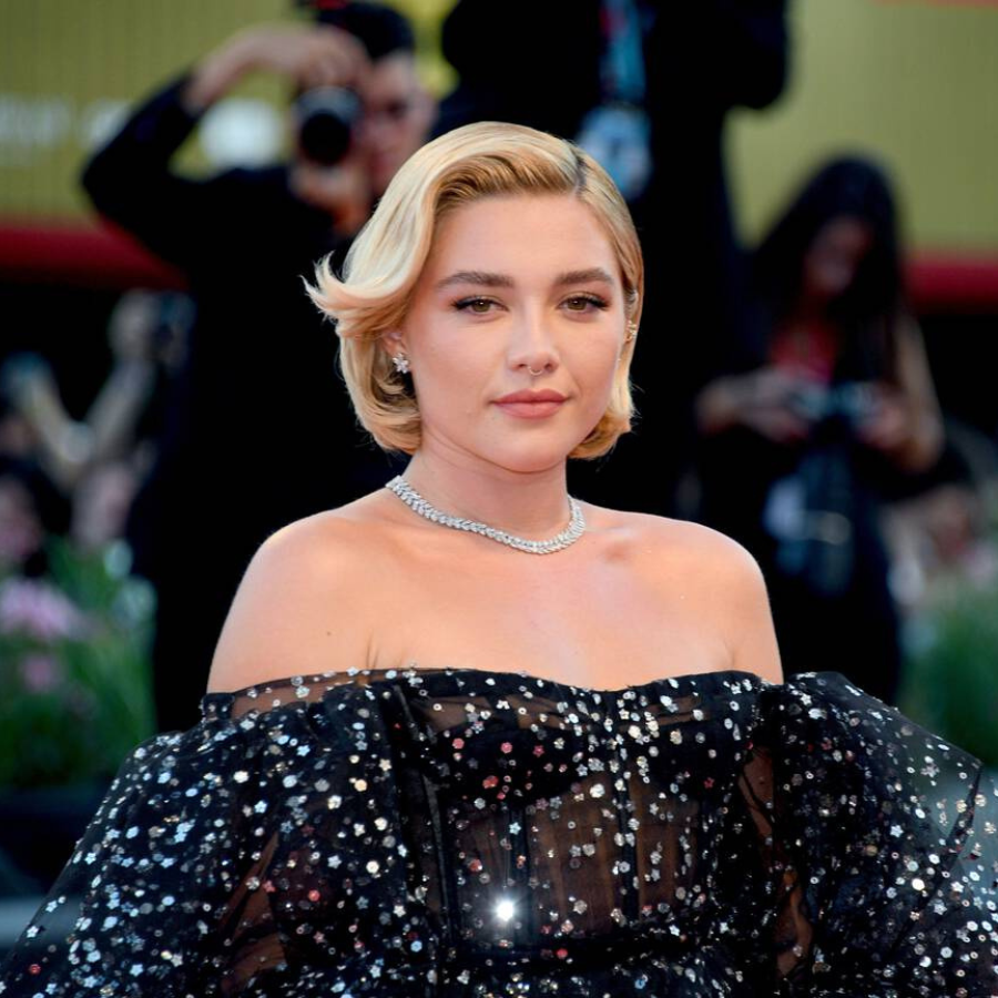 Florence Pugh Channels Gothic Glamour At Dracula Opening Night