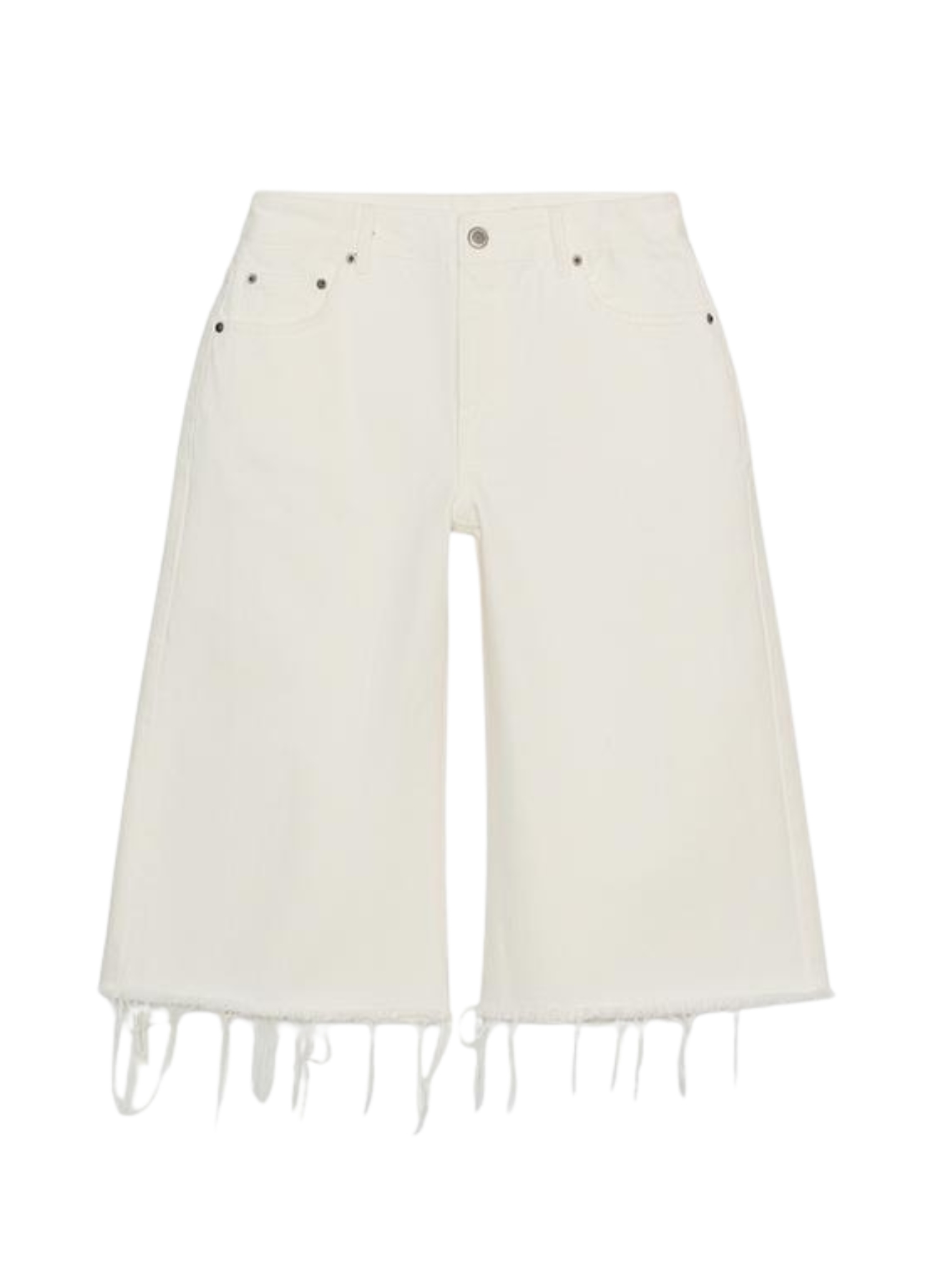 Denim Bermuda Shorts