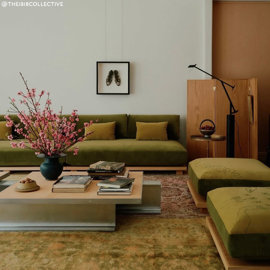 Move Over Cloud Dancer, Green Decor Is The Colour Trend For Spring
