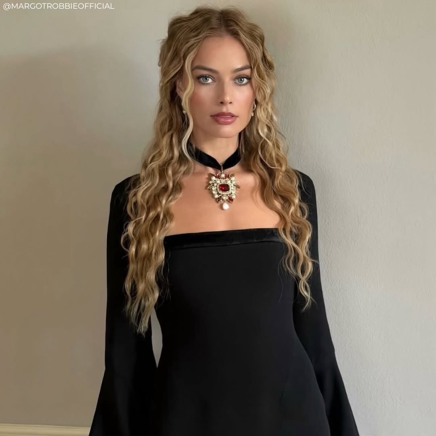 Margot Robbie Trades Method Dressing For The Ulitmate Boho Coachella Look