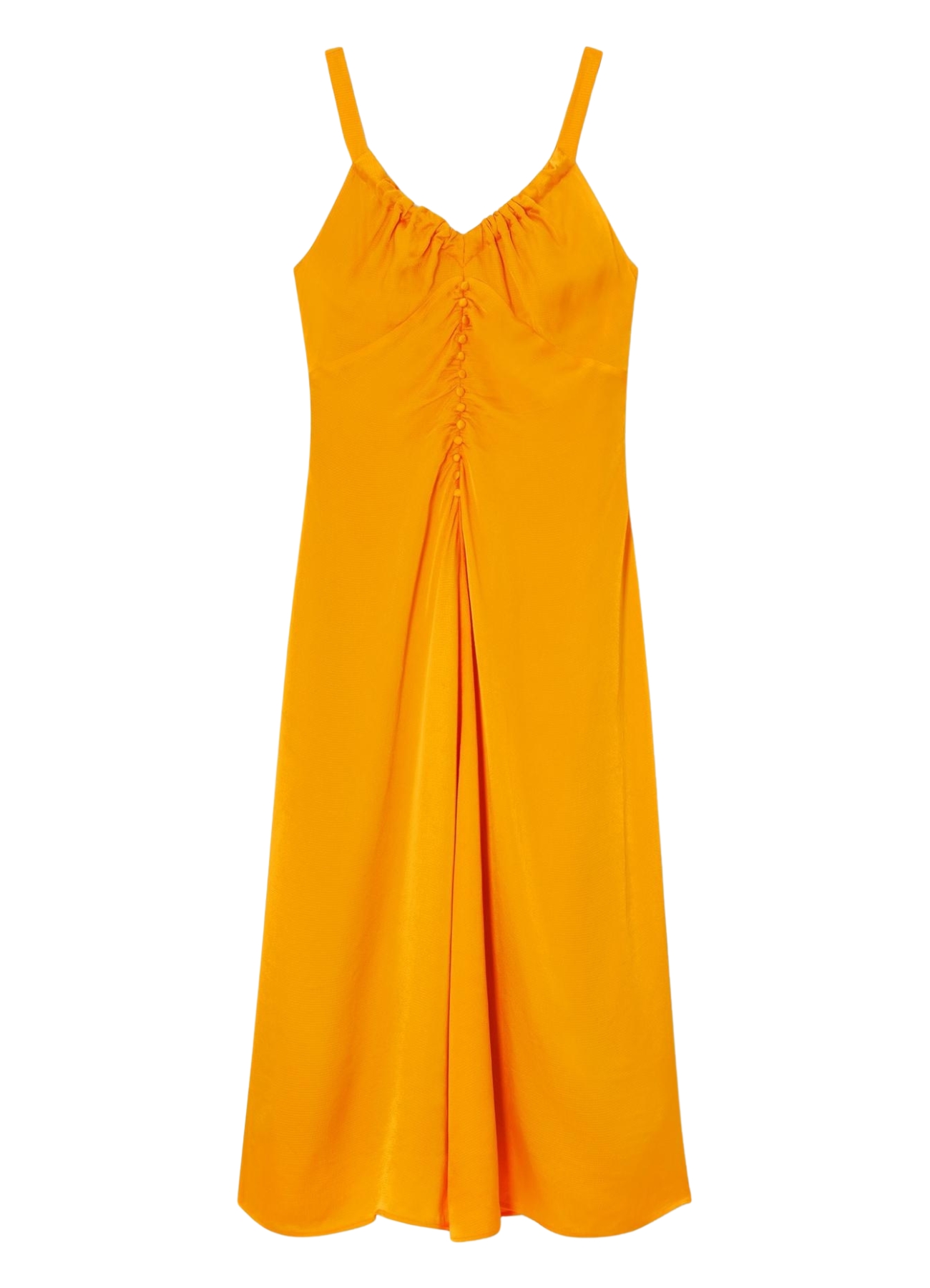 Satin Sleeveless Midi