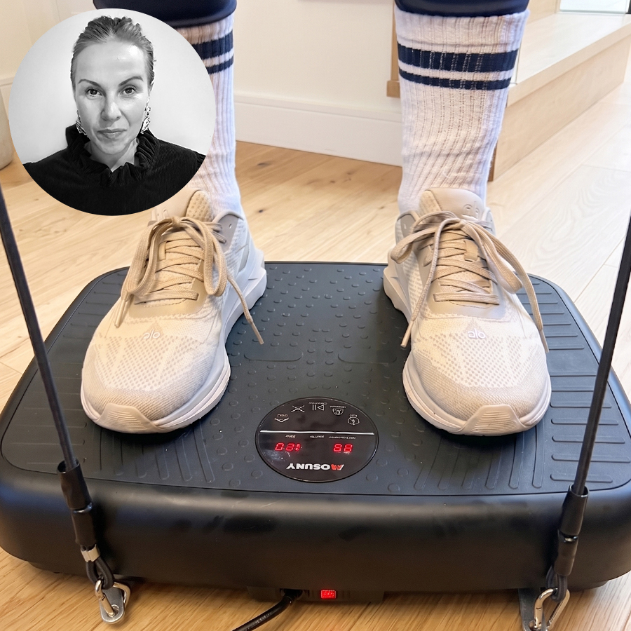 “I Was Gifted A Vibration Plate for Christmas & Now I’m Converted”