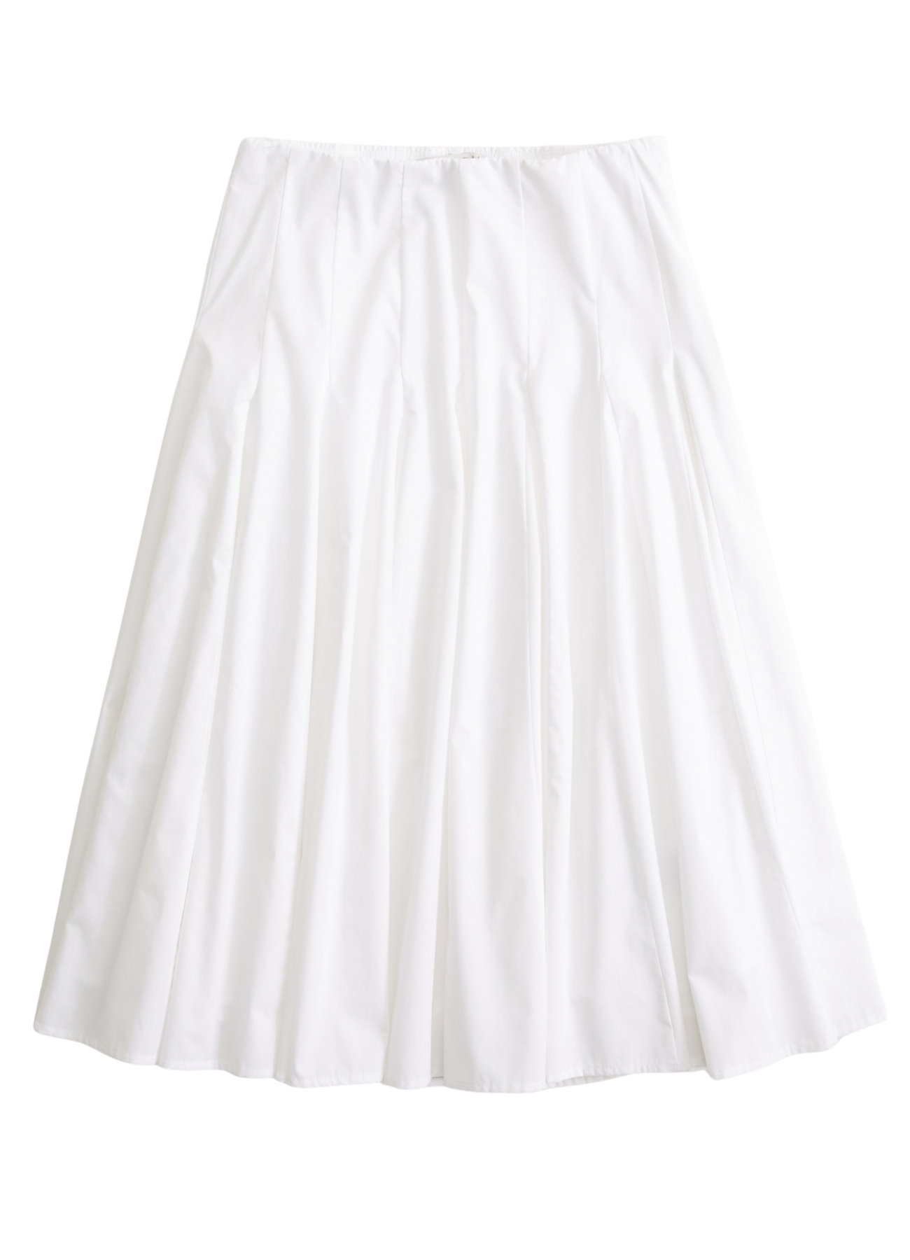Godet Midi Skirt