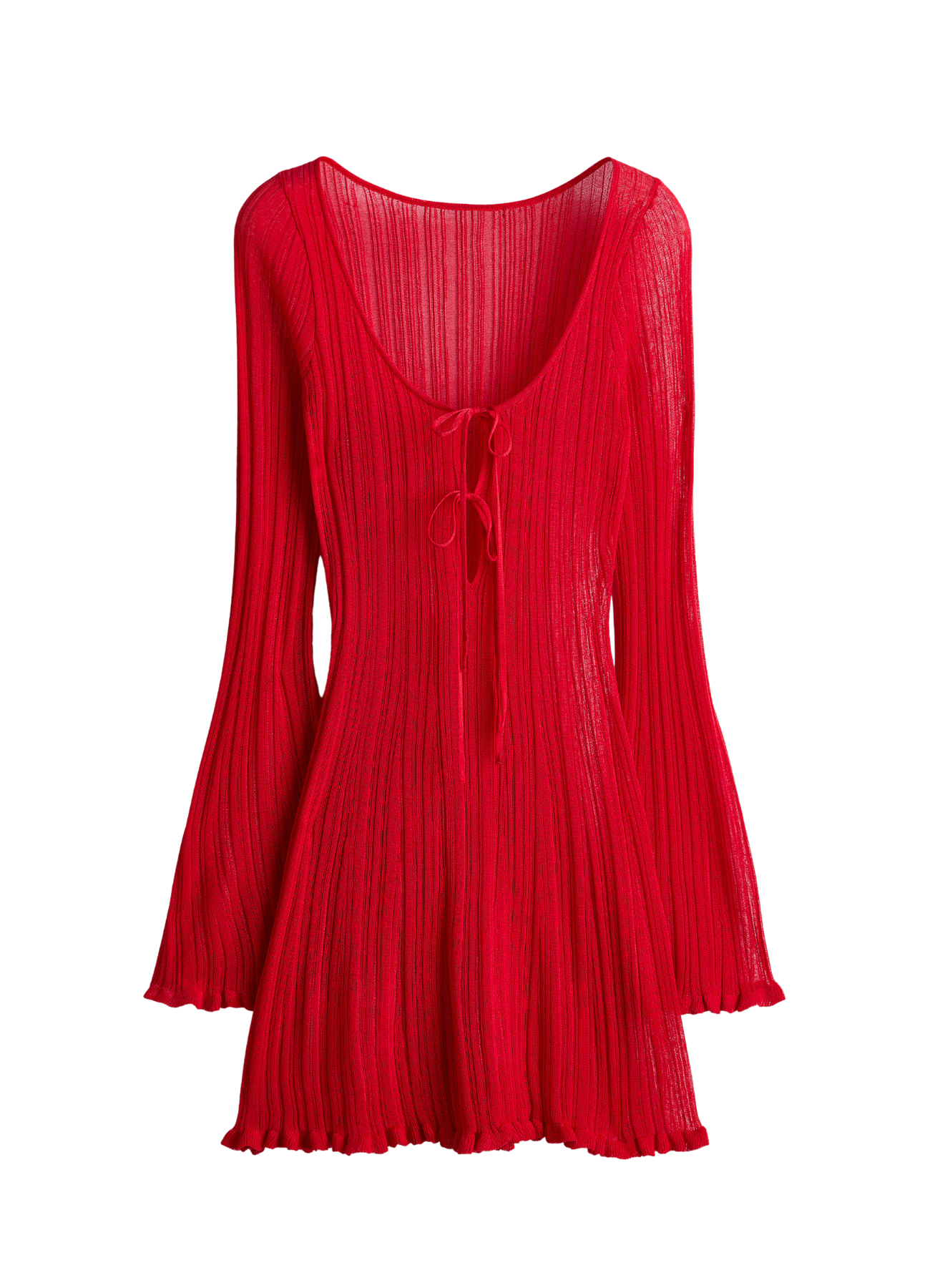 Rib-Knit Beach Dress