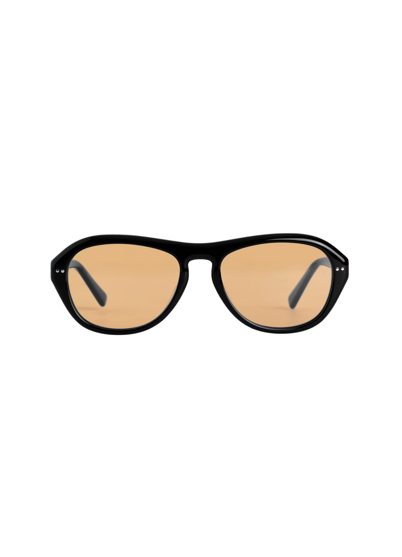 Oval-Frame Sunglasses