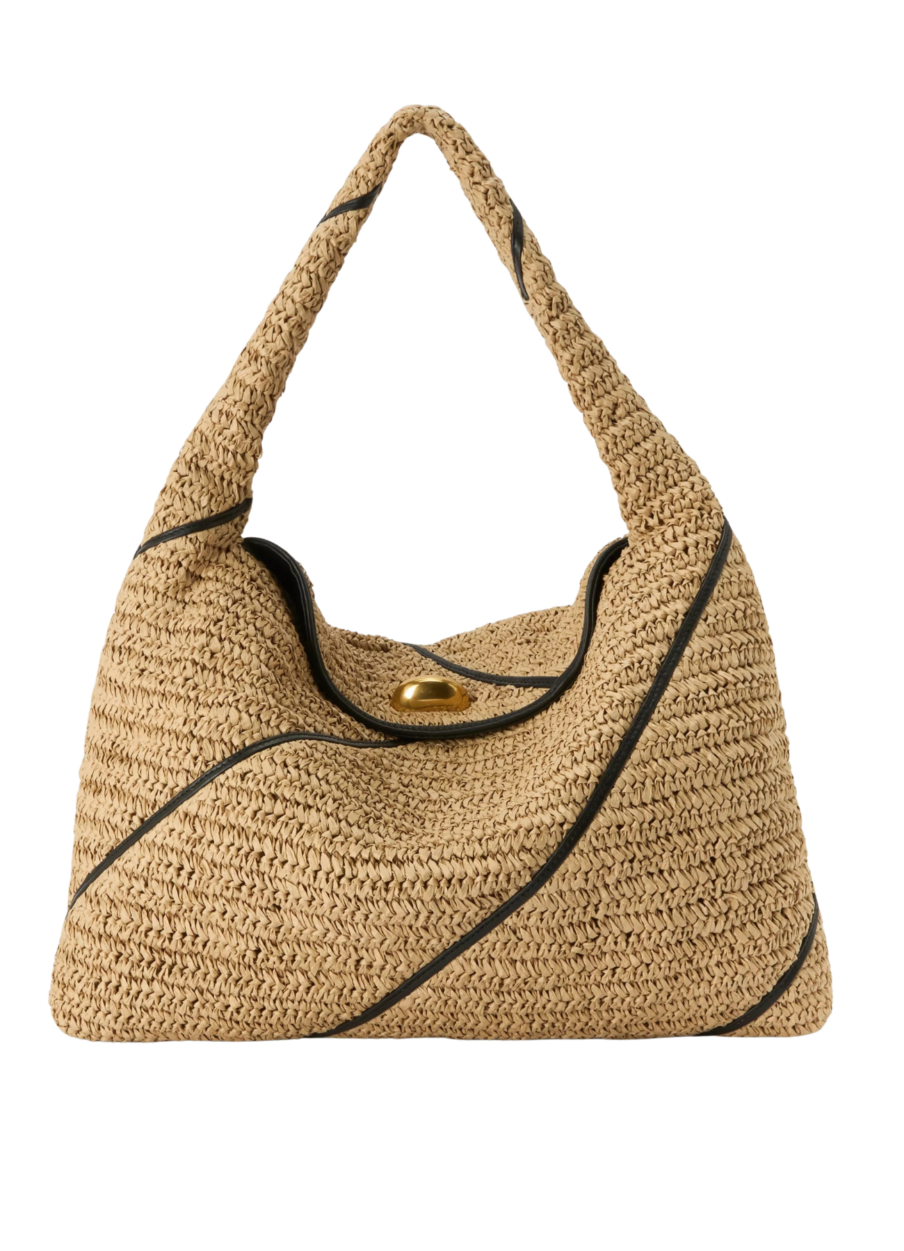 Intentional Raffia Tote Bag