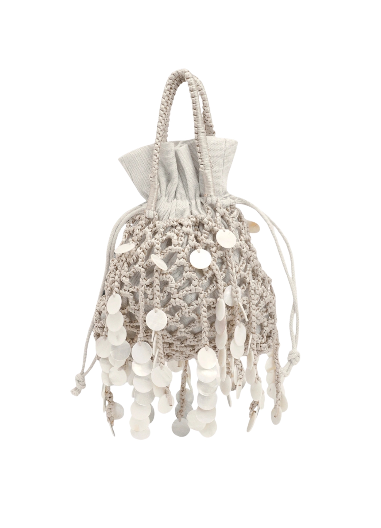 Monica Faux Shell Grab Bag