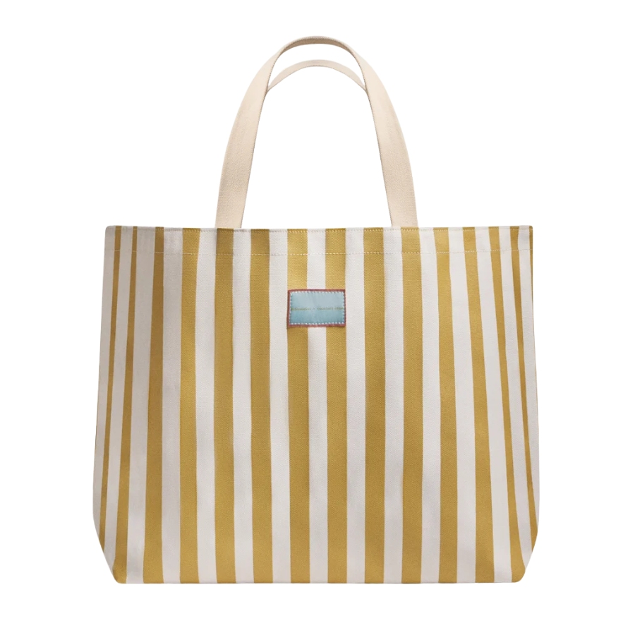 Striped Tote Bag