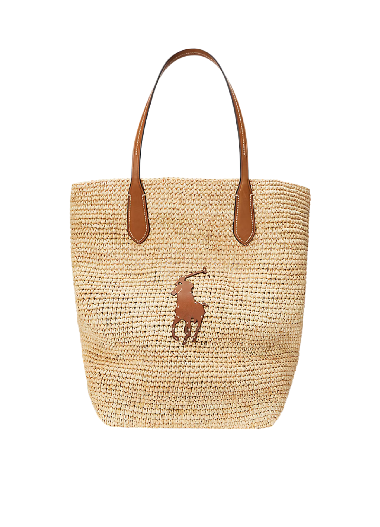 Big Pony Raffia Large Tote
