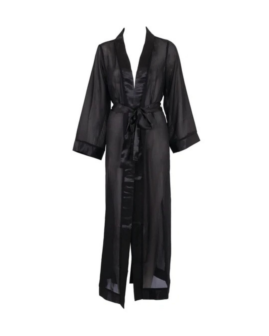 Marcella Long Kimono Black