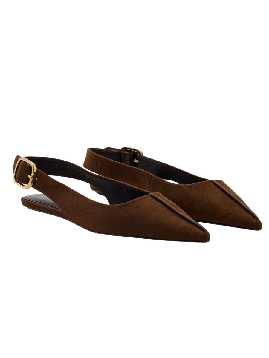 Brown Ballet Flats