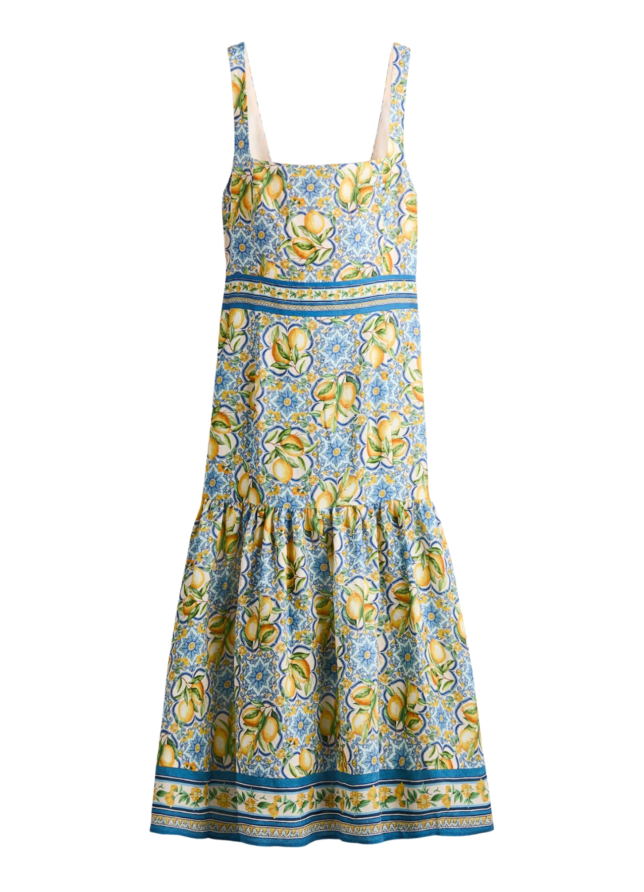 Linen Blend Dress