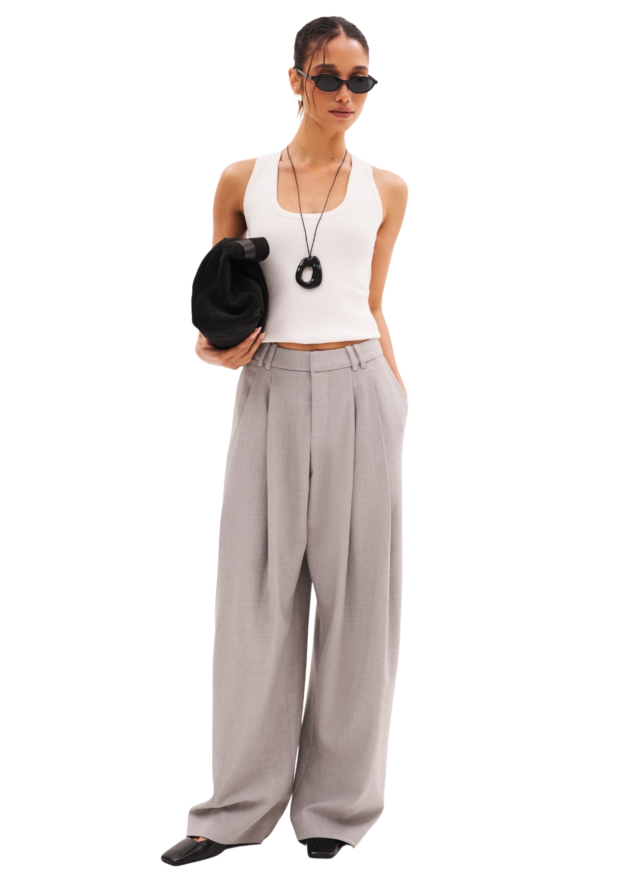Derby Pleated Trousers