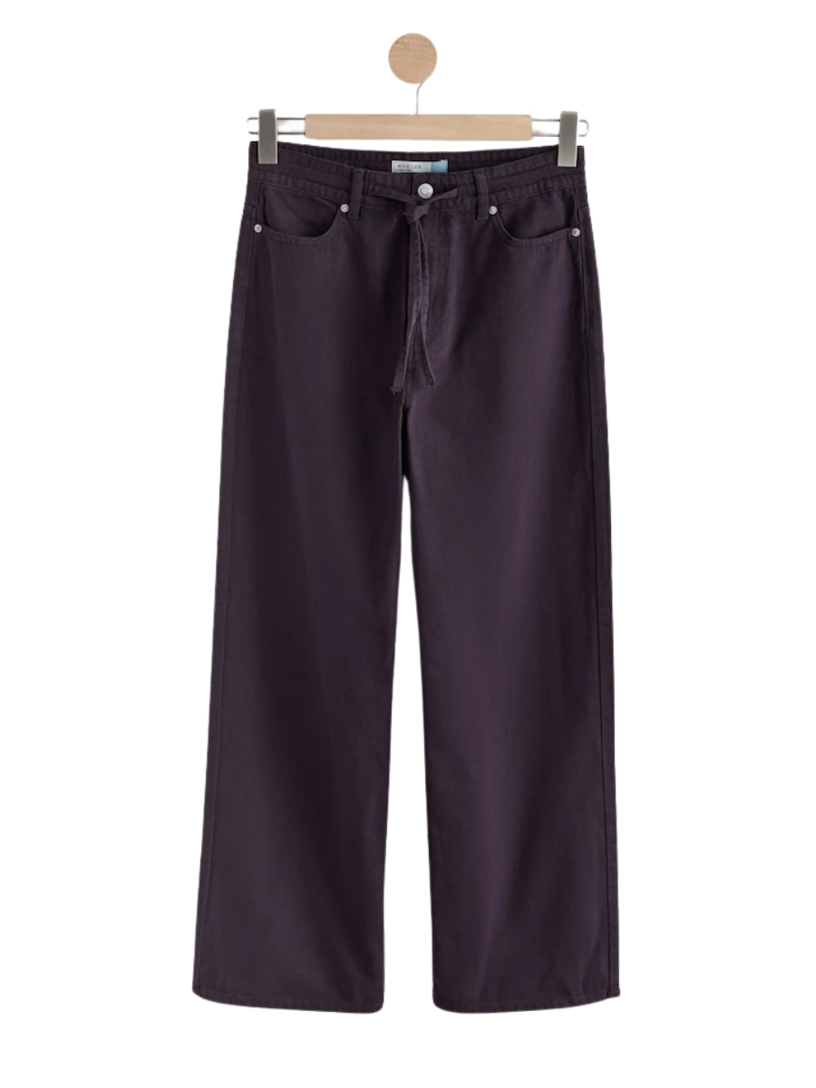 Burgundy Jeans