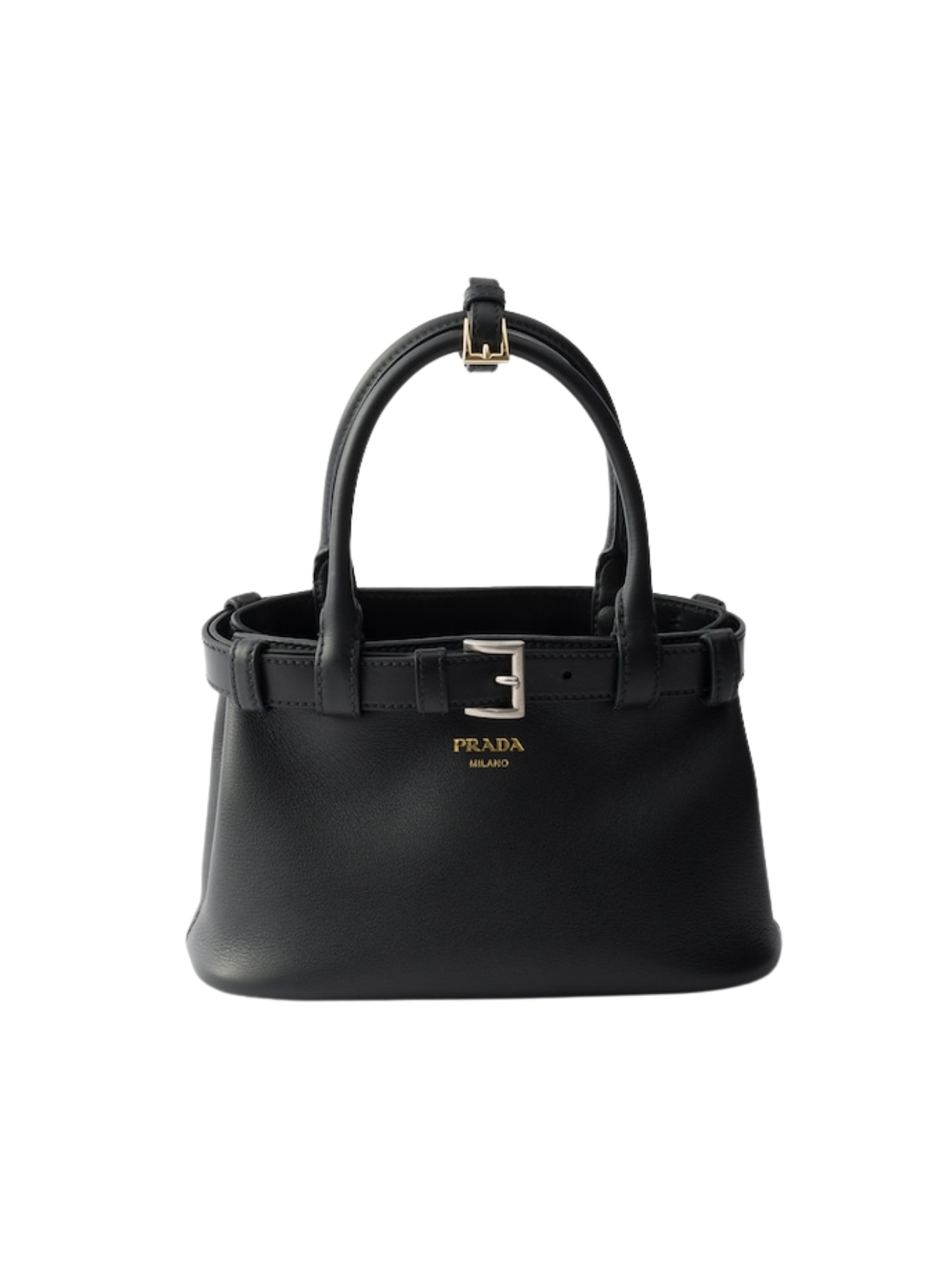 Buckle Small Leather Bag