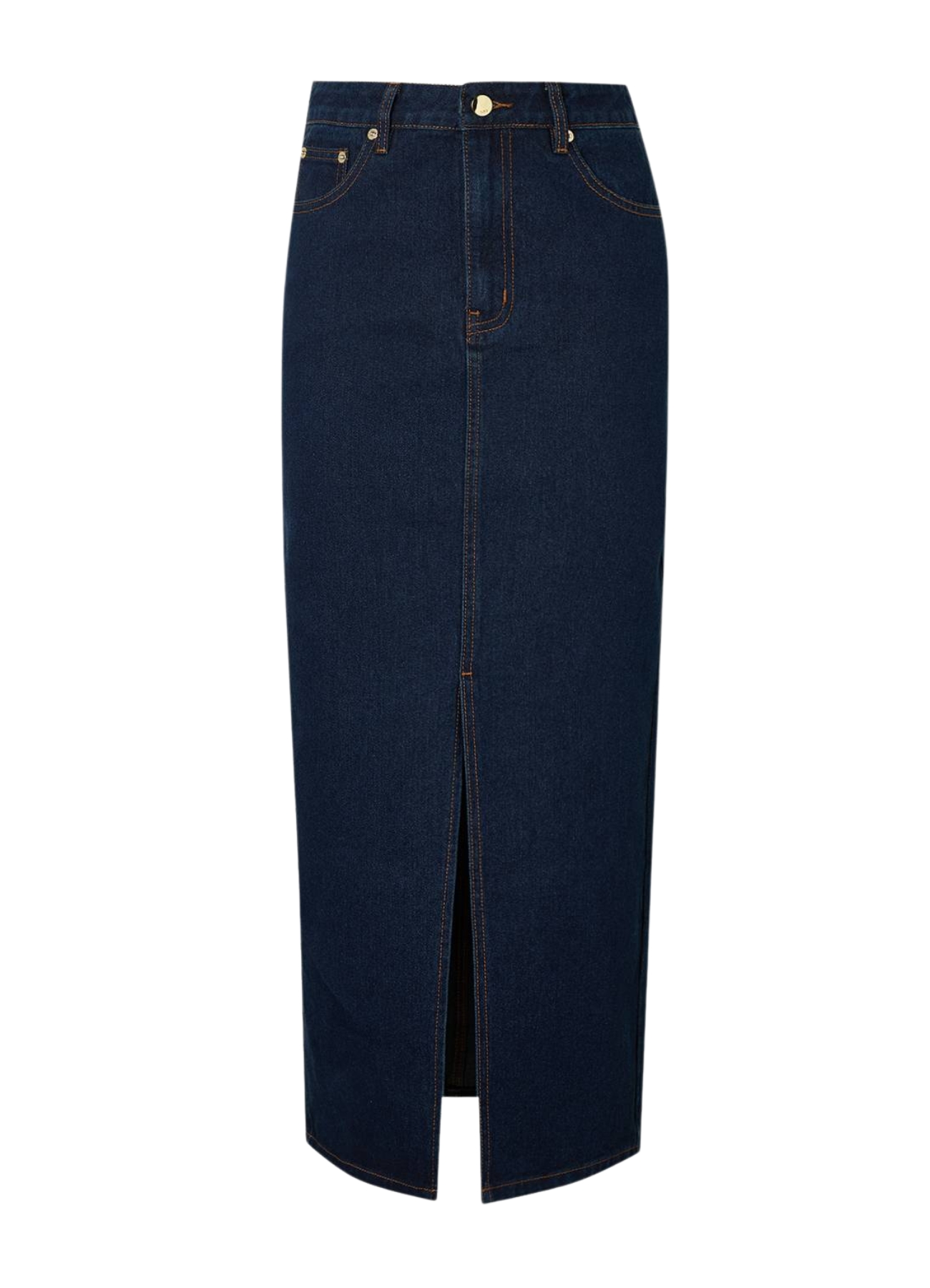 Denim Pencil Skirt