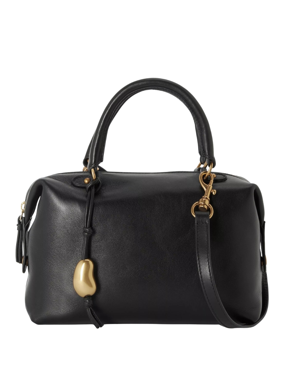 Leather Bowler Bag